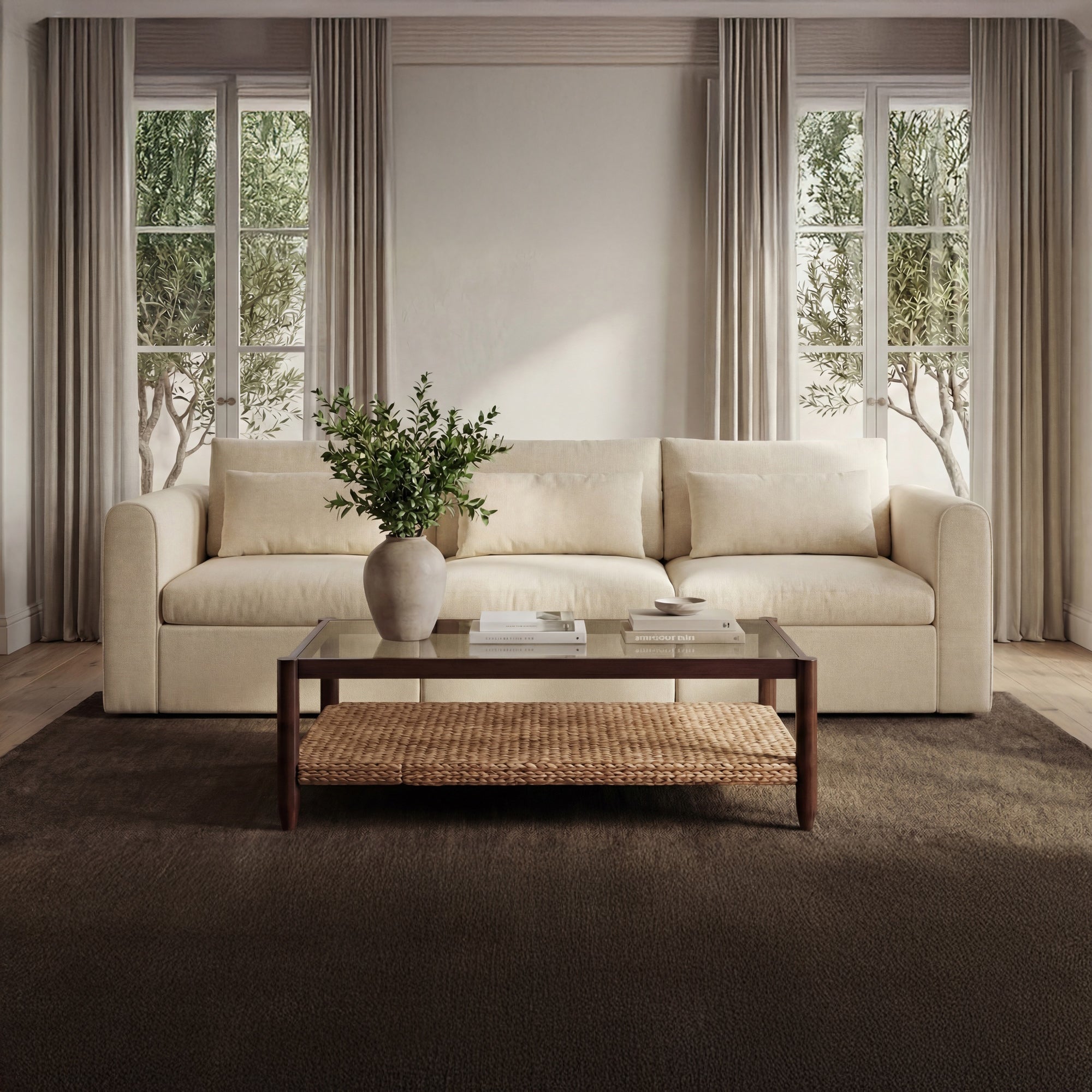 Swift Modular Sofa Light Beige by Moe's Home Collection - view 2