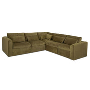 Swift Classic L Modular Sectional Dark Green by Moe's Home Collection
