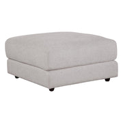 Ventura Ottoman in Norse Bone (Performance Fabric)