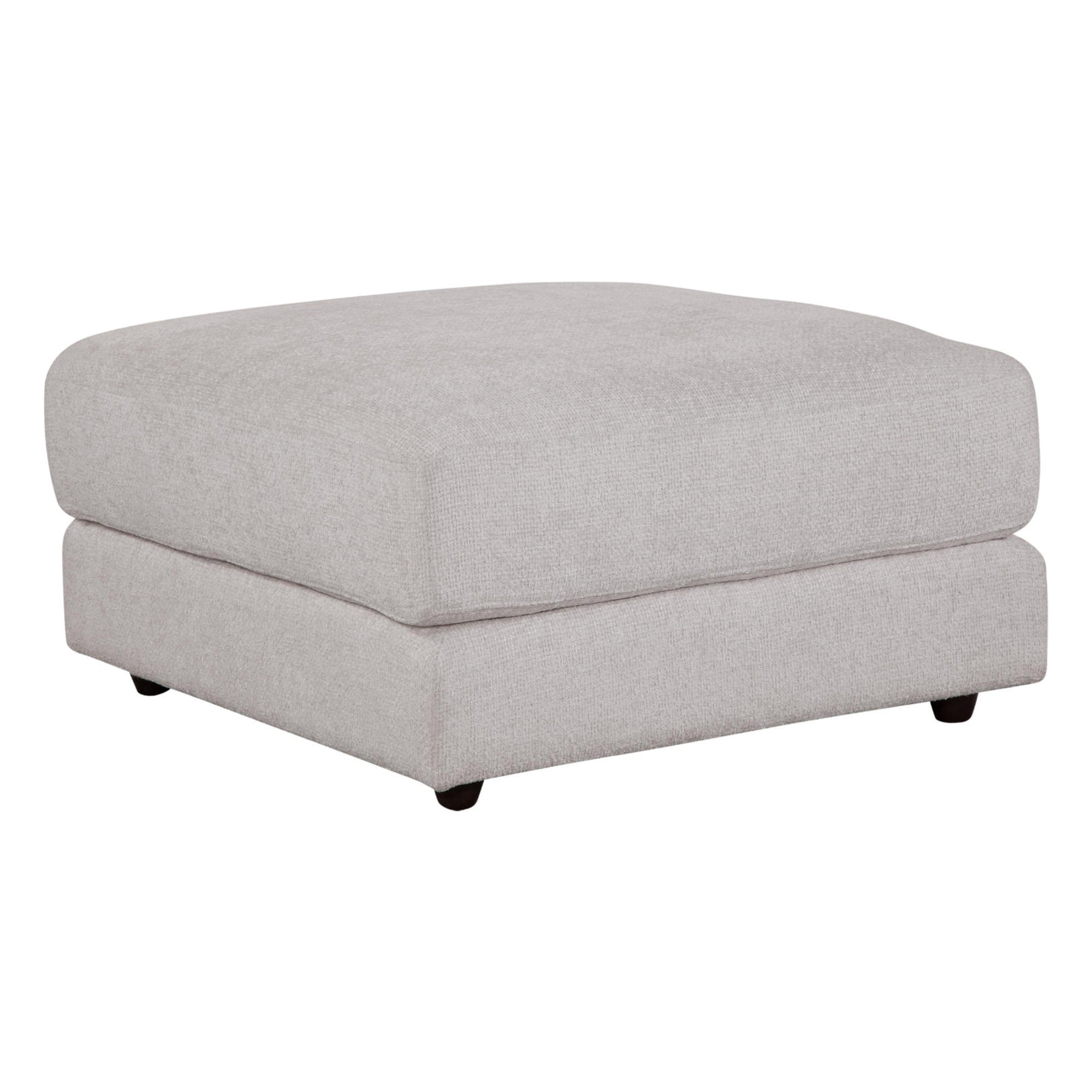 Ventura Ottoman in Norse Bone (Performance Fabric)