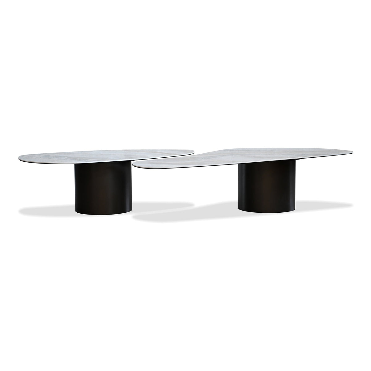 Wedge Coffee Table Small in Onice Grigio by Mobital - image 2