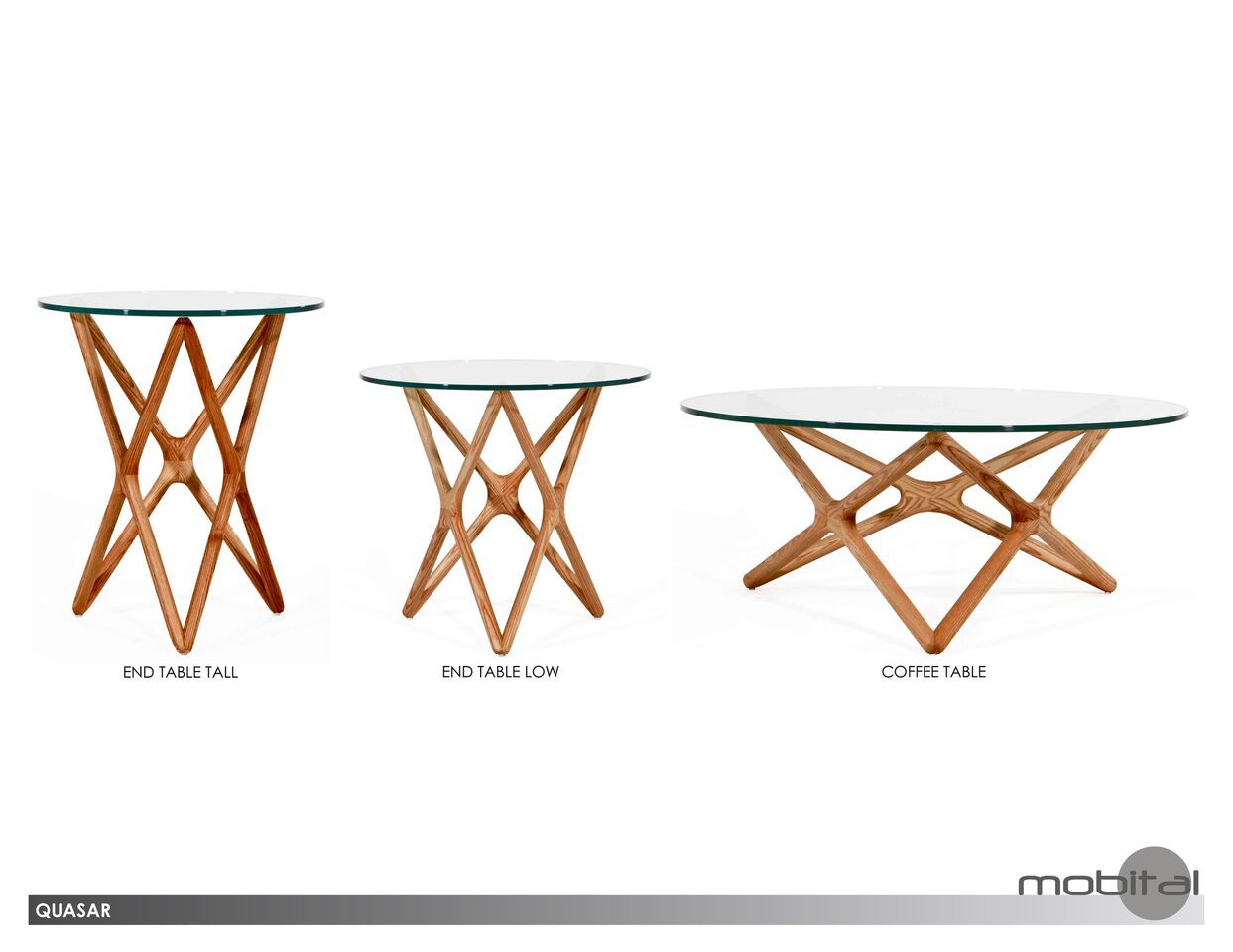 Quasar End Table  Tall