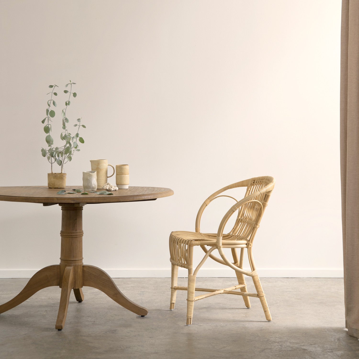 Michel Teak Round Table 47" by Sika Design - view 3