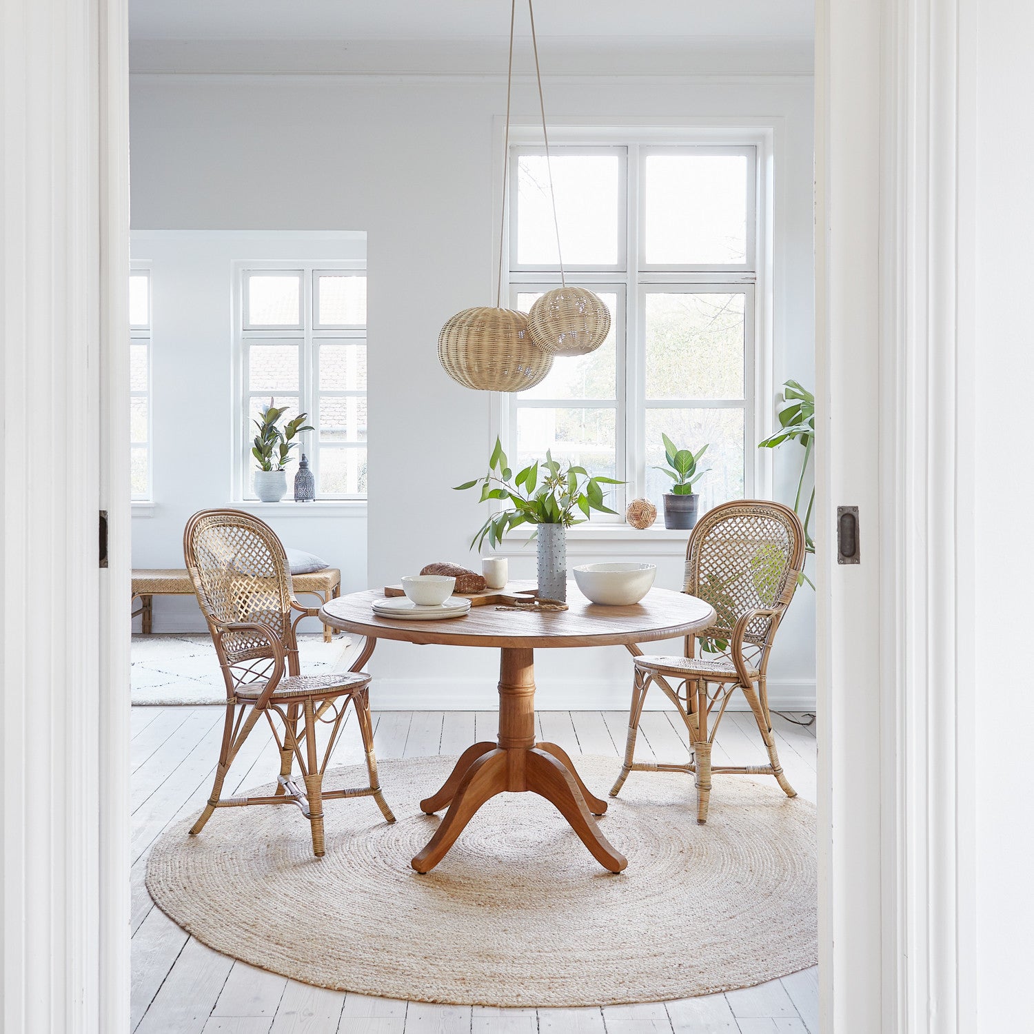 Michel Teak Round Table 47" by Sika Design - view 4