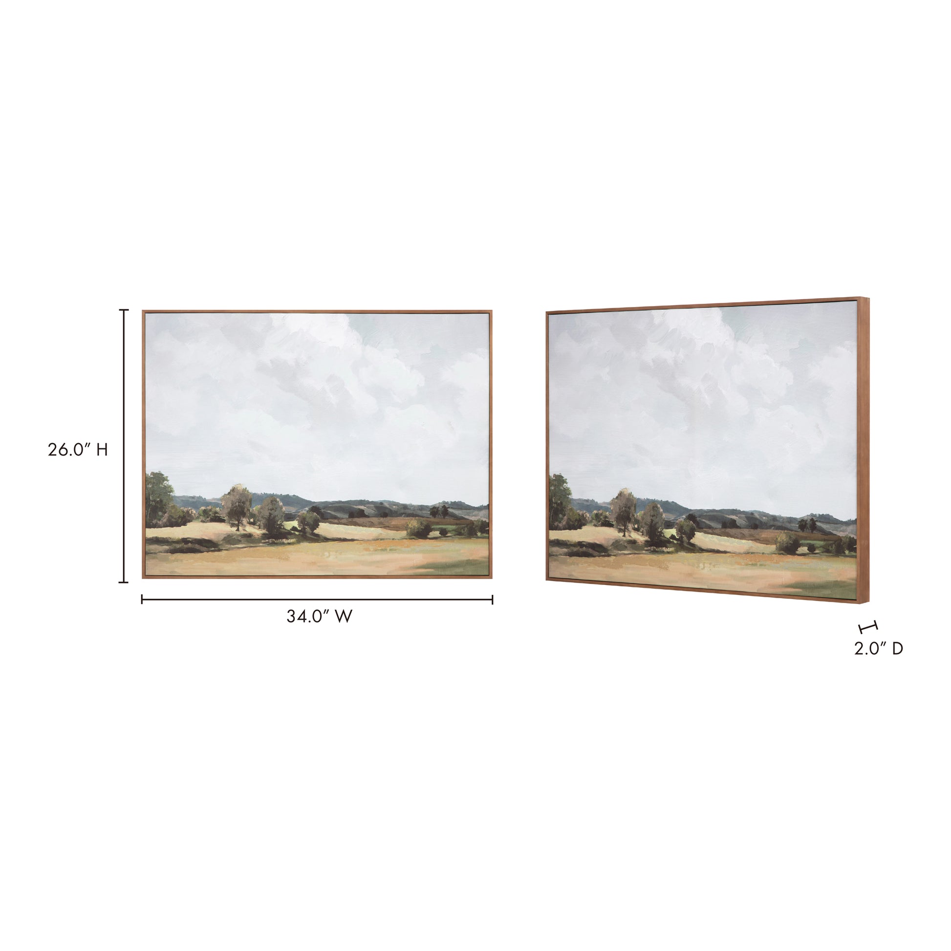 Vast Country Framed Painting by Moe's Home Collection - view 10