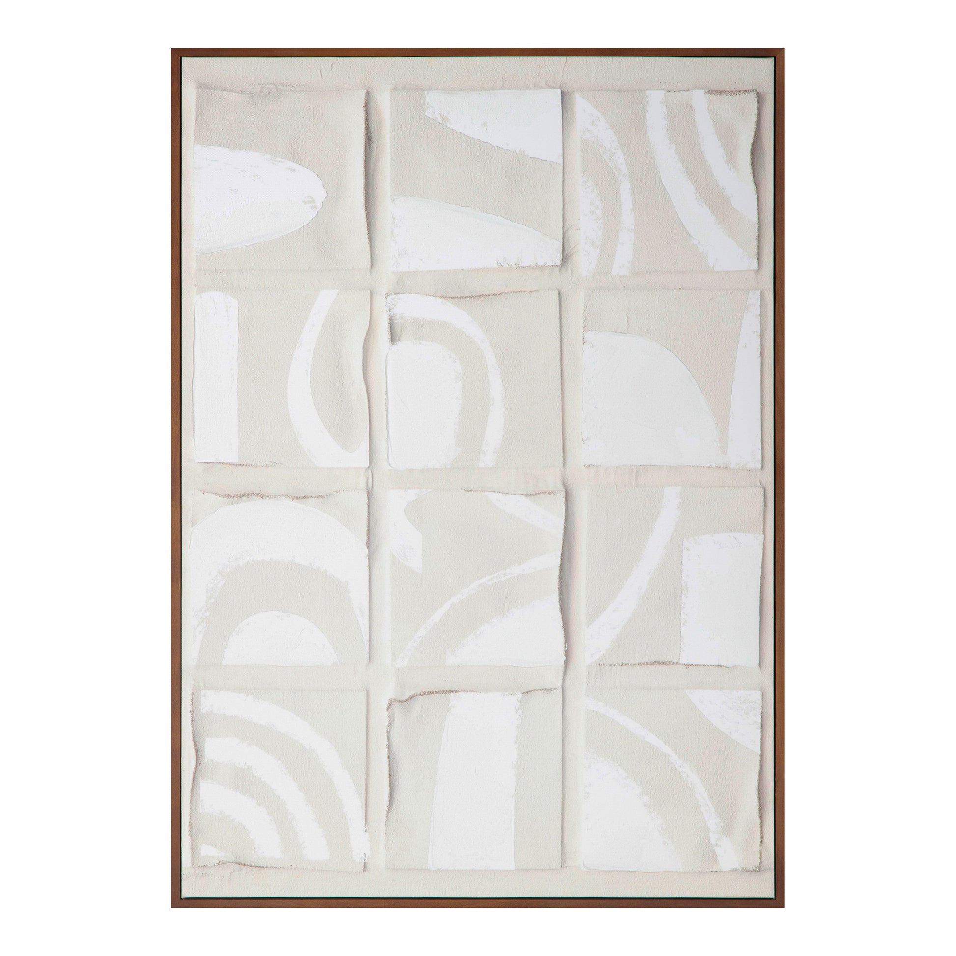 Unfold 1 Framed Print by Moe's Home Collection