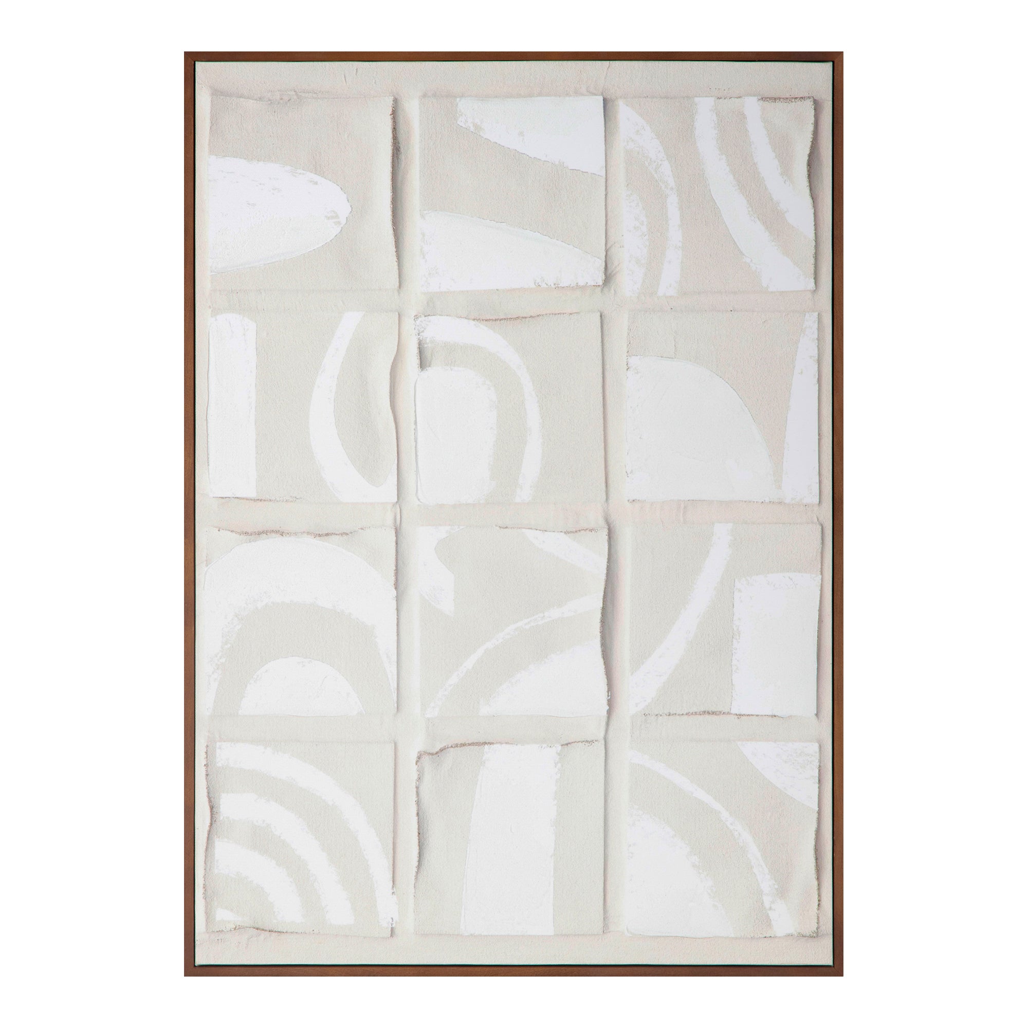 Unfold 1 Framed Print by Moe's Home Collection