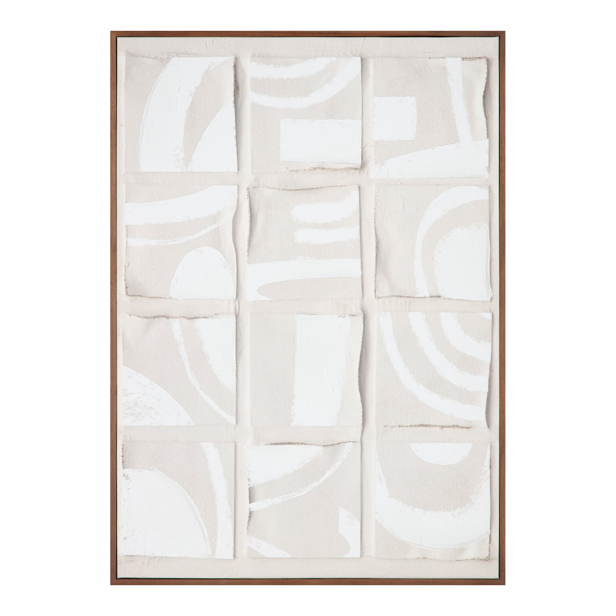 Unfold 2 Framed Print by Moe's Home Collection