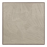 Flutter Framed Painting Cool Beige by Moe's Home Collection