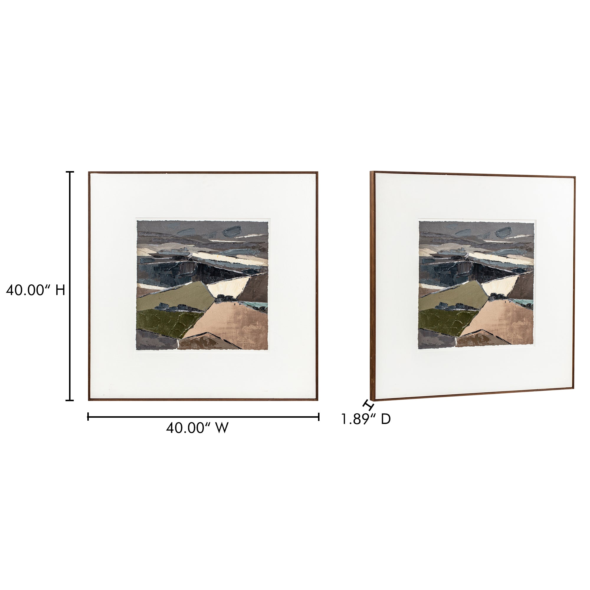 Vale Framed Painting by Moe's Home Collection - view 3