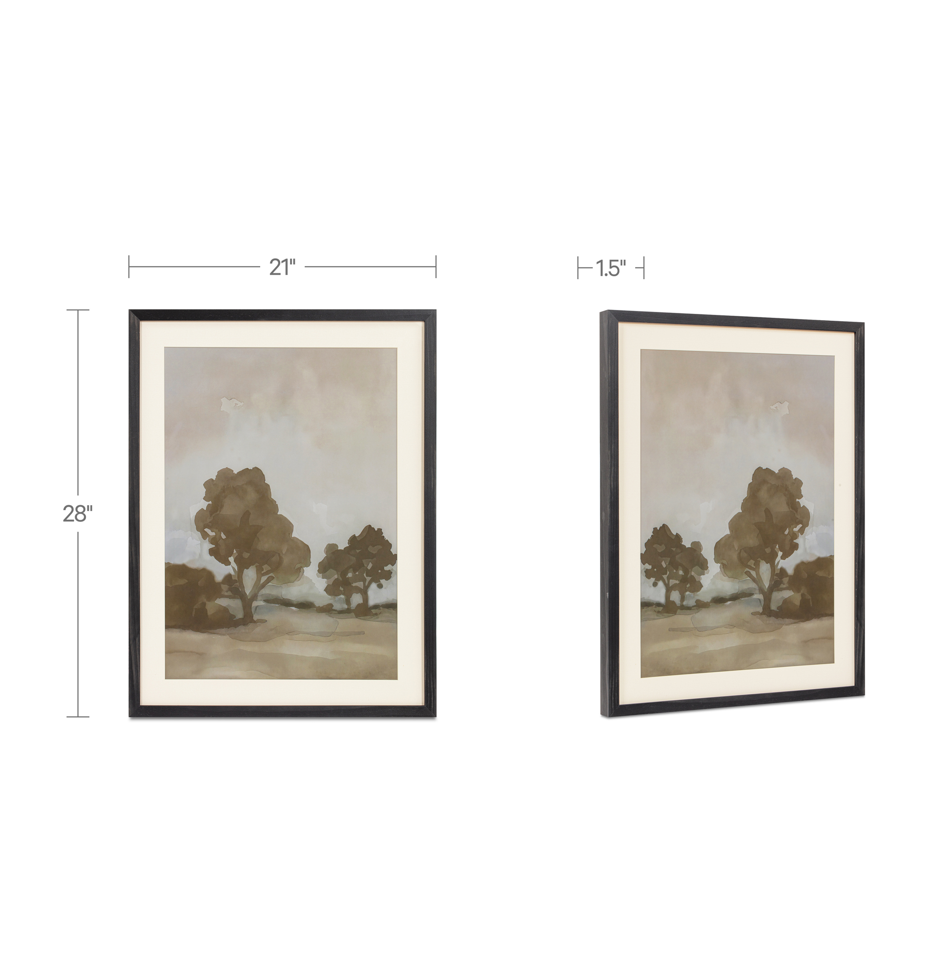 Ash Framed Print by Moe's Home Collection - view 3