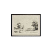 Briar Framed Print On Linen by Moe's Home Collection