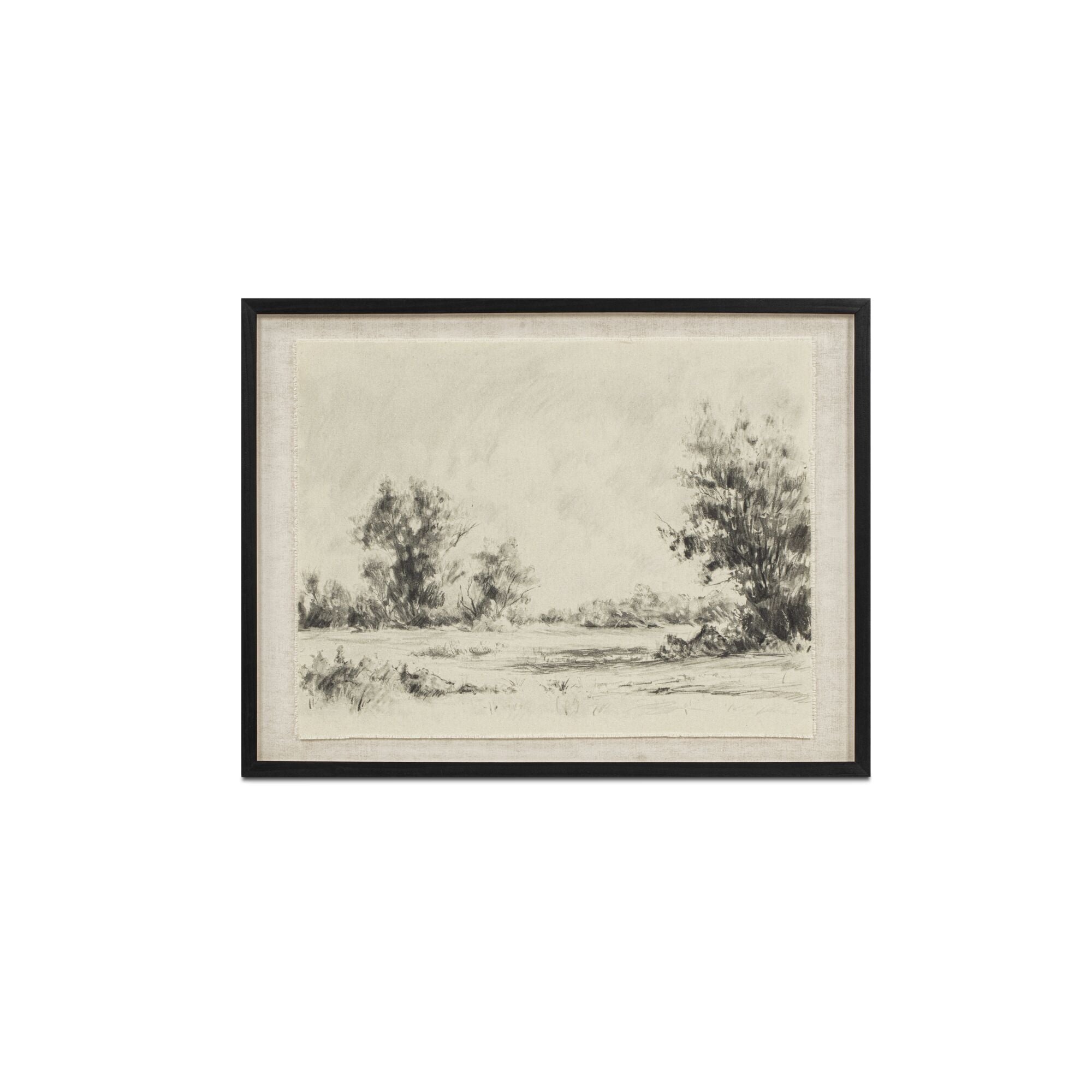 Briar Framed Print On Linen by Moe's Home Collection