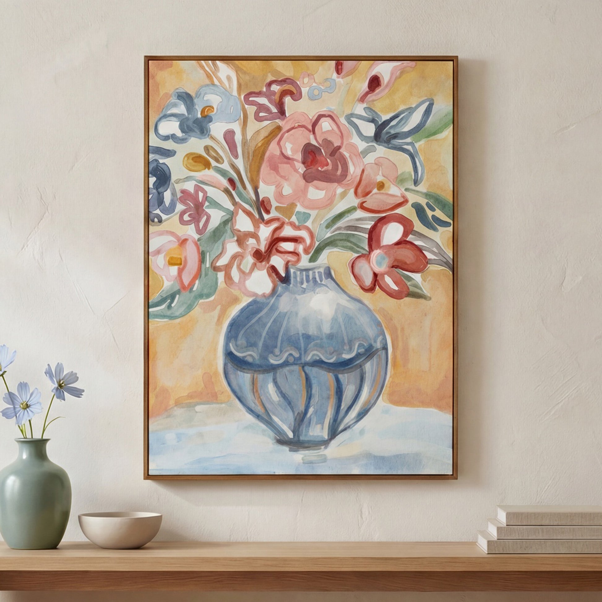 Gardener Framed Painting by Moe's Home Collection - view 2
