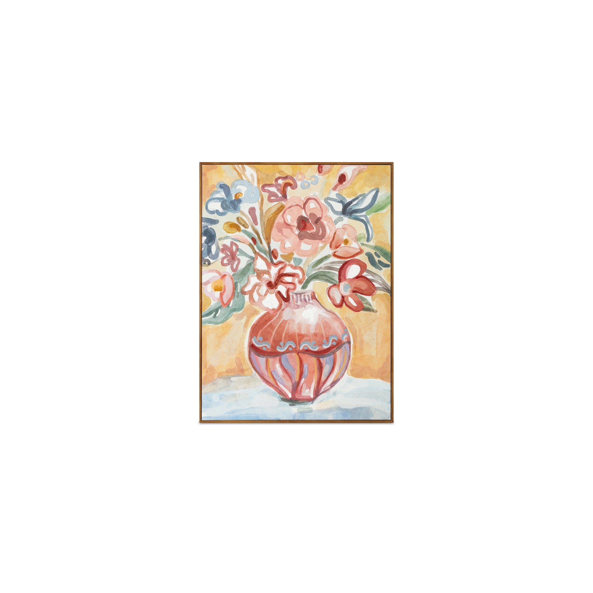 Gardener Framed Painting by Moe's Home Collection