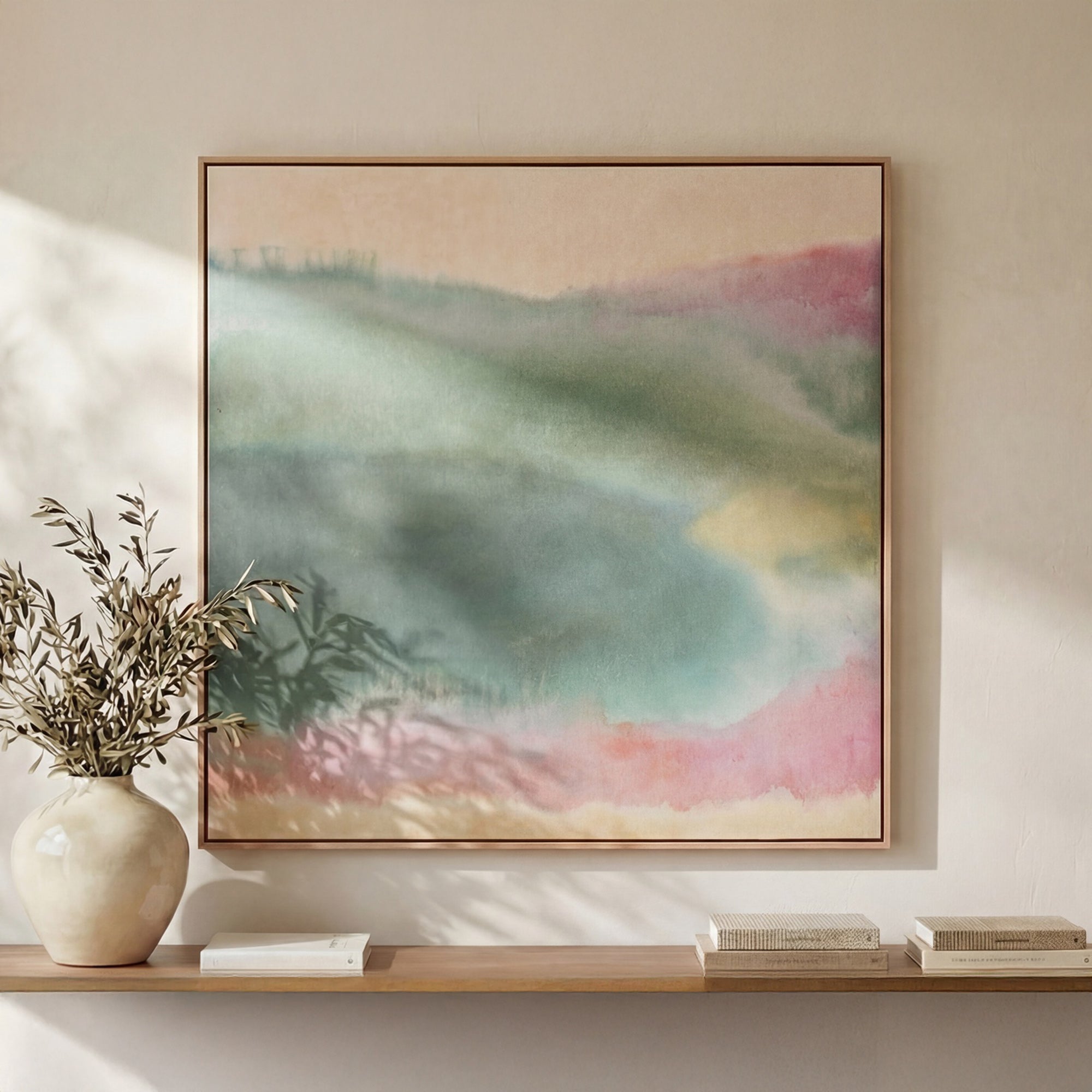 Lotus Framed Painting by Moe's Home Collection - view 2