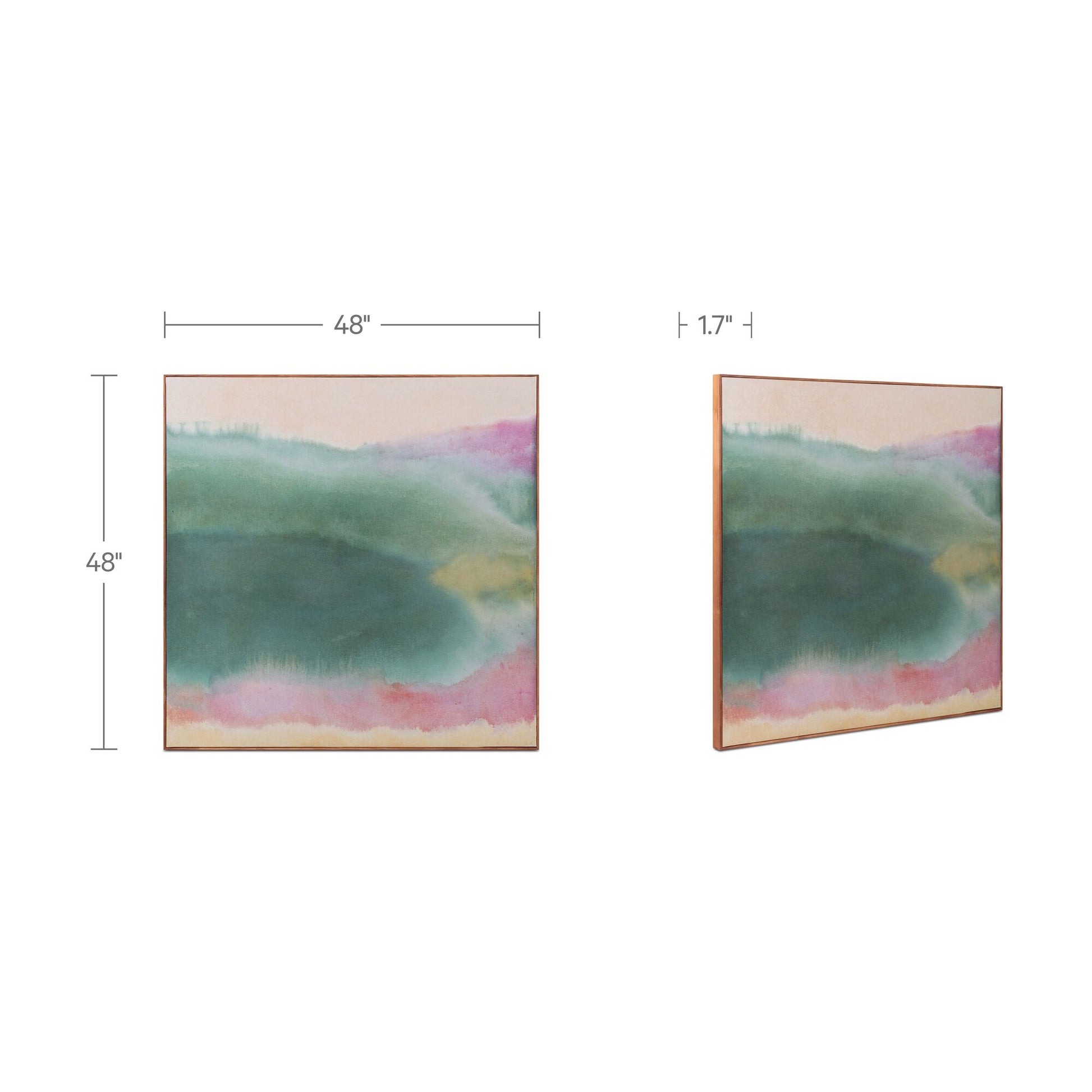 Lotus Framed Painting by Moe's Home Collection - view 3