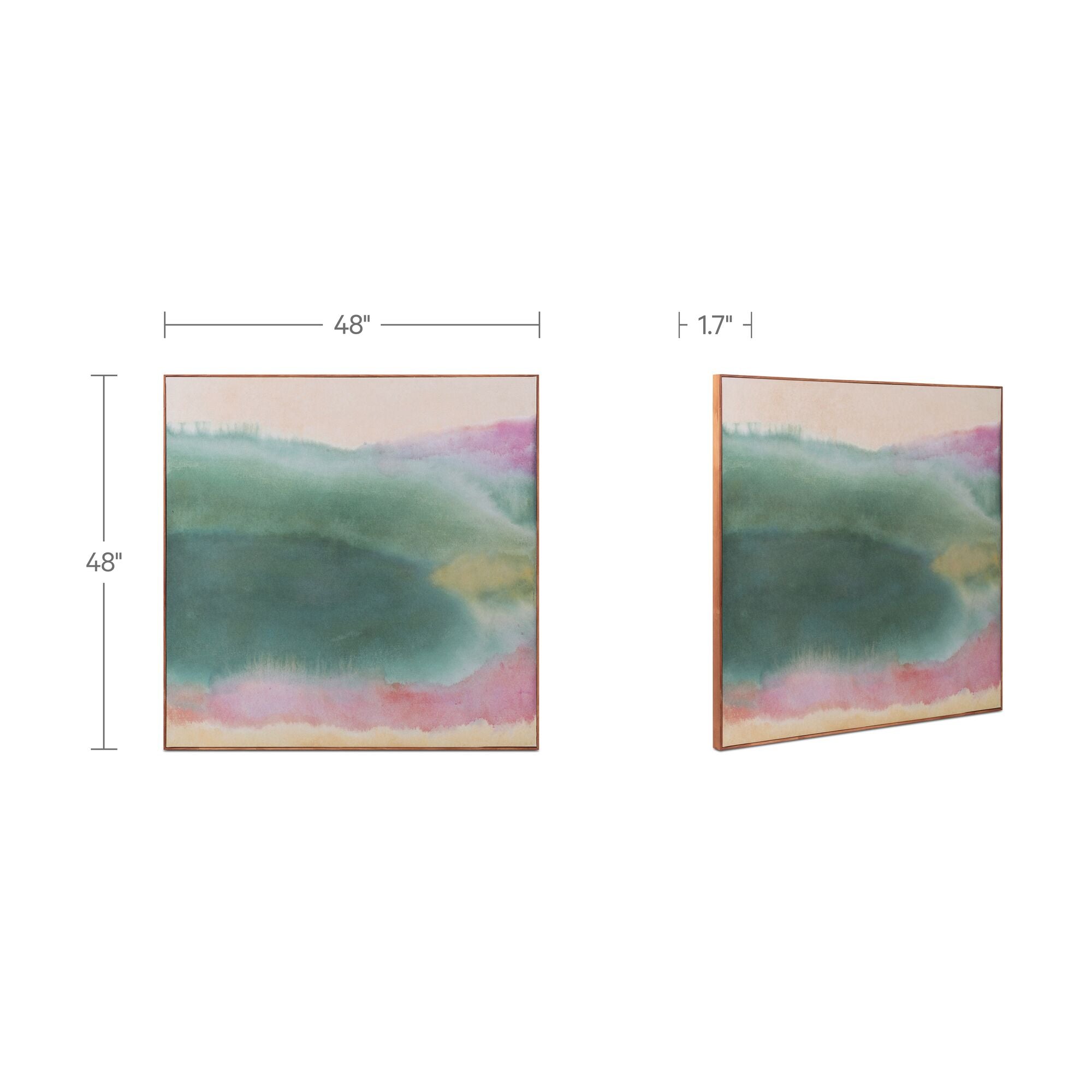 Lotus Framed Painting by Moe's Home Collection - view 3