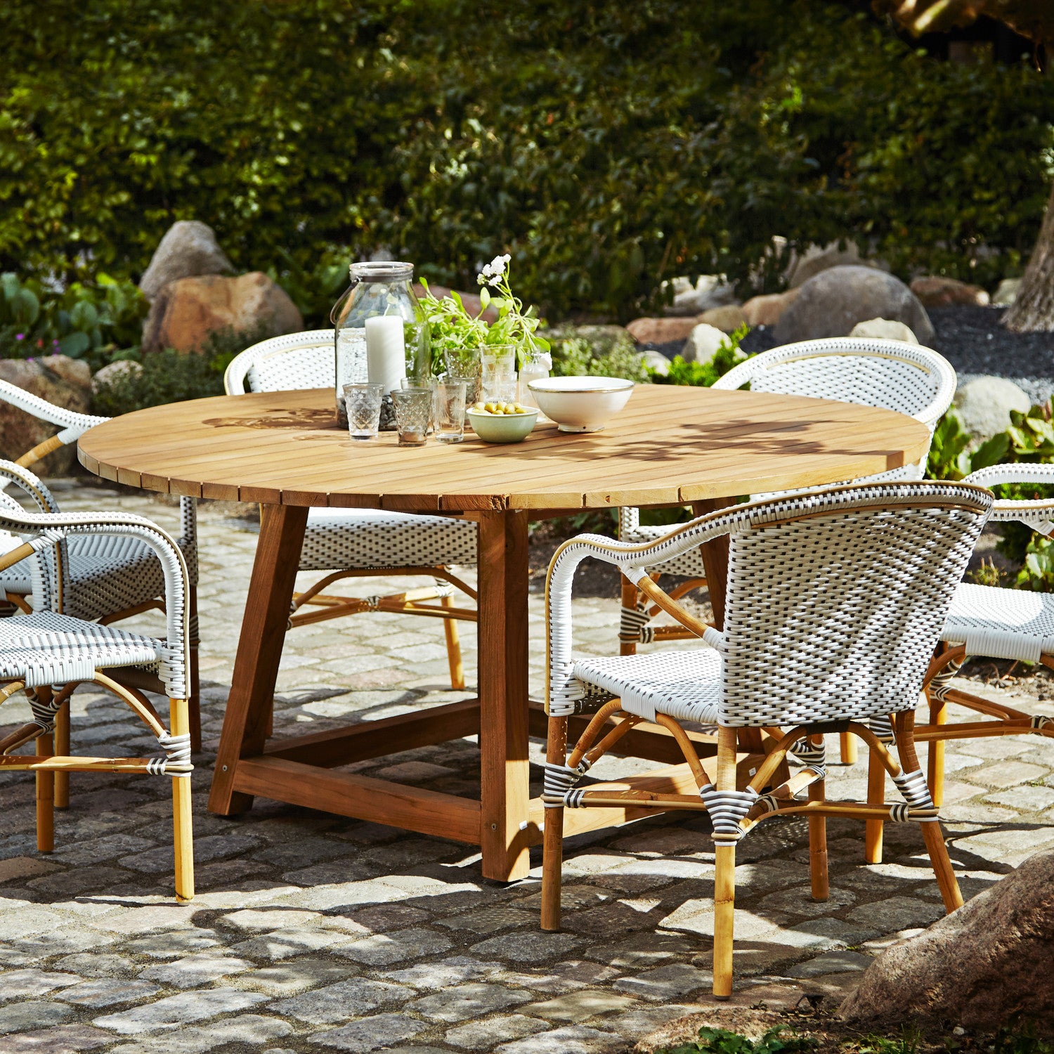 George Teak Round Table 63" by Sika Design - view 4