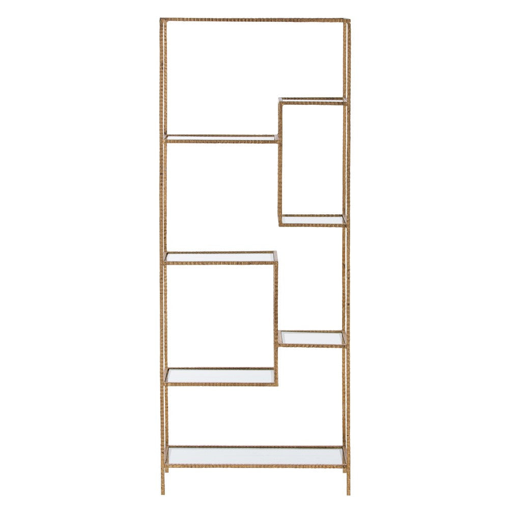 Arteirors Home, Worchester Gold Leaf Display Etagere sale