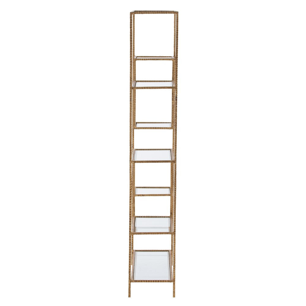 Worchester Gold Leaf  Display Etagere with Iron
