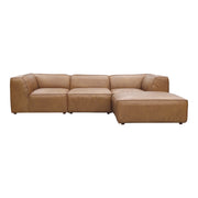 Form Lounge Modular Sectional Sonoran Tan Leather by Moe's Home Collection