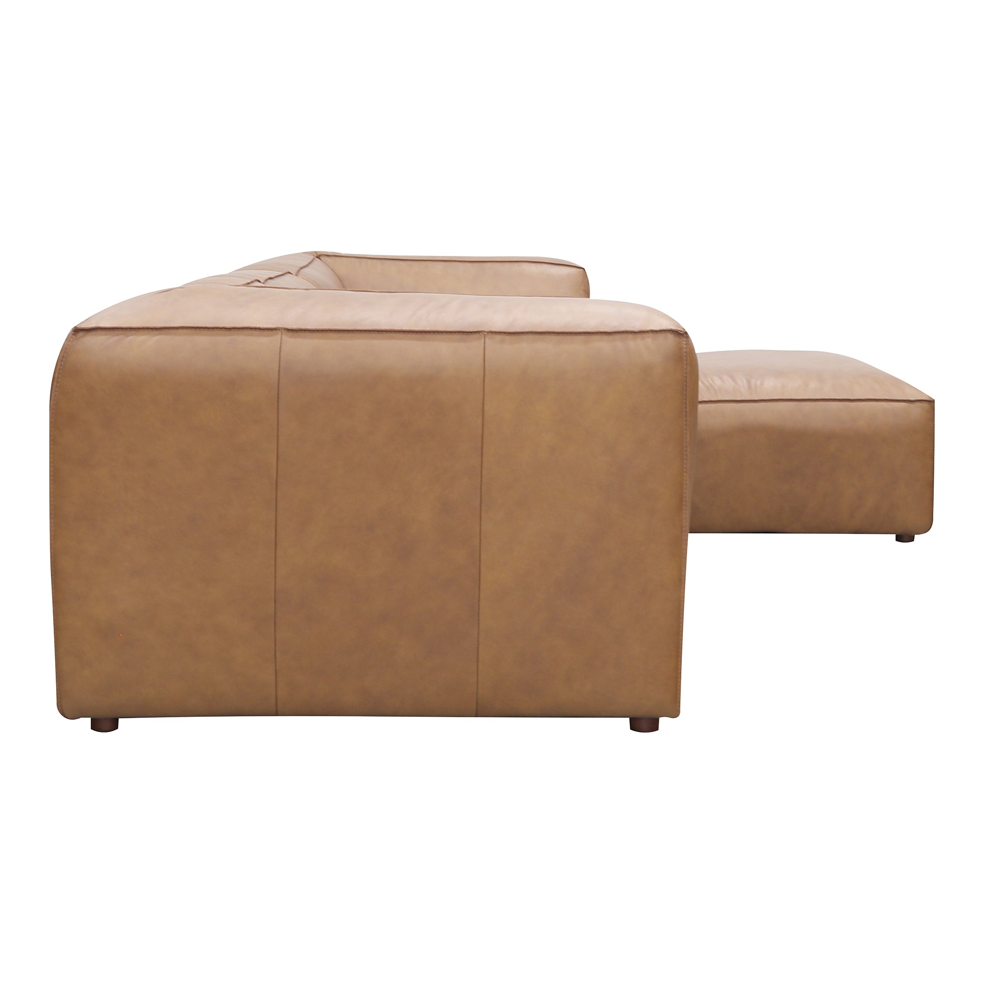Form Lounge Modular Sectional Sonoran Tan Leather by Moe's Home Collection - view 4