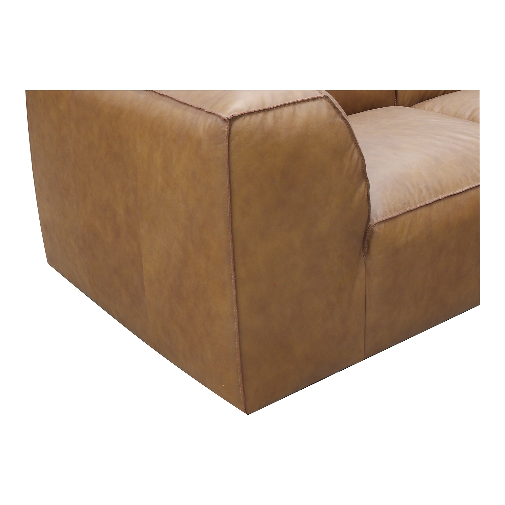 Form Lounge Modular Sectional Sonoran Tan Leather by Moe's Home Collection - view 5