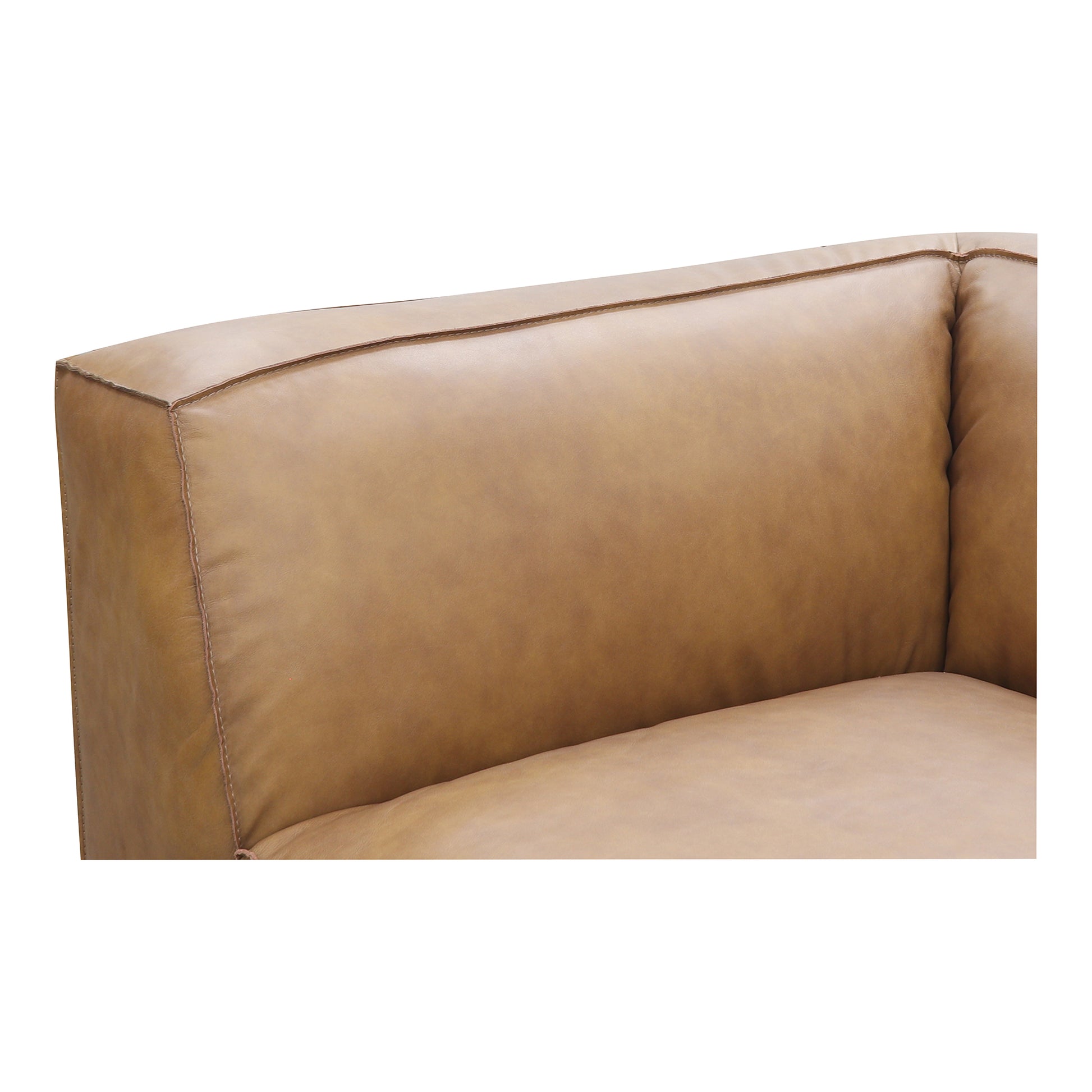 Form Lounge Modular Sectional Sonoran Tan Leather by Moe's Home Collection - view 6