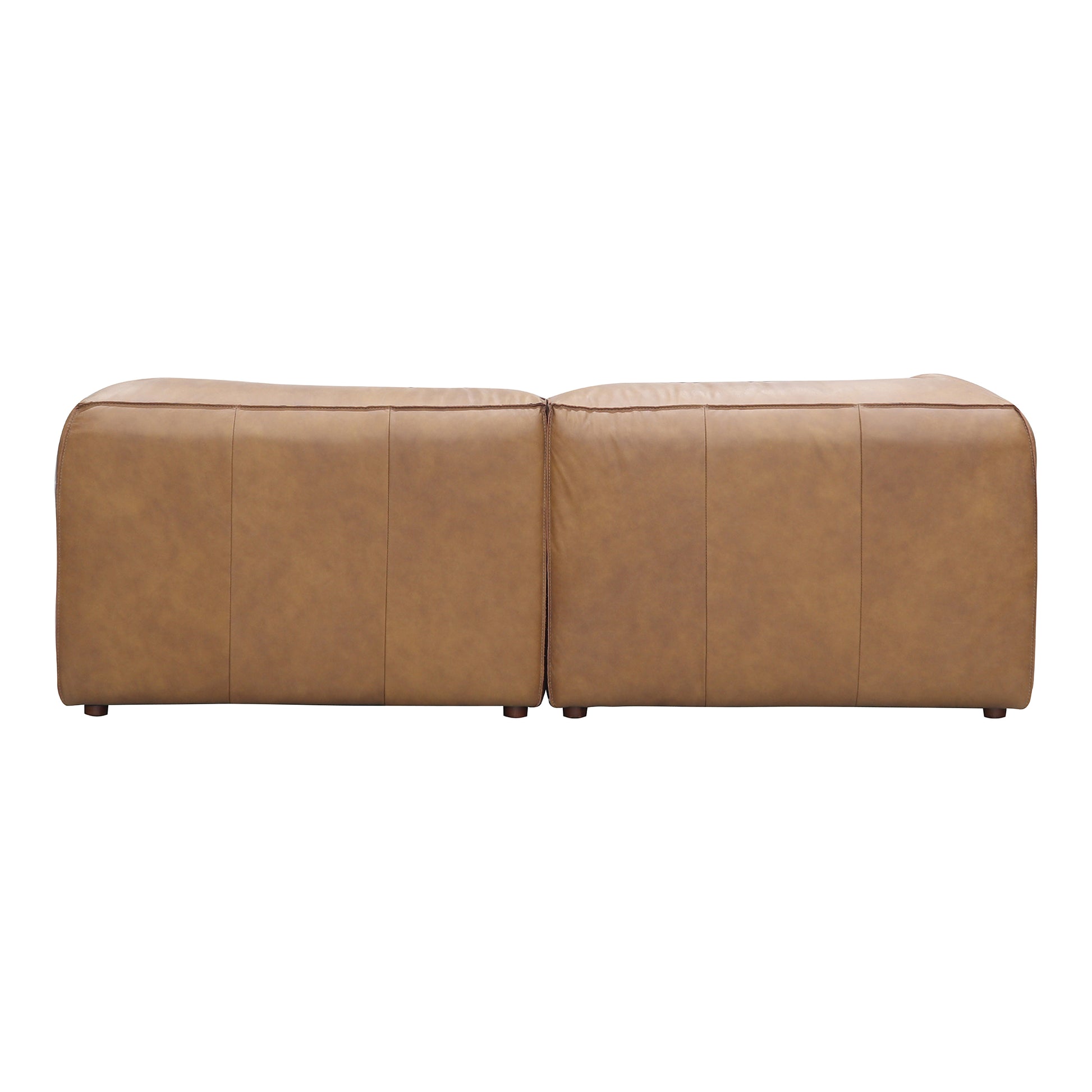 Form Nook Modular Sectional Sonoran Tan Leather by Moe's Home Collection - view 3
