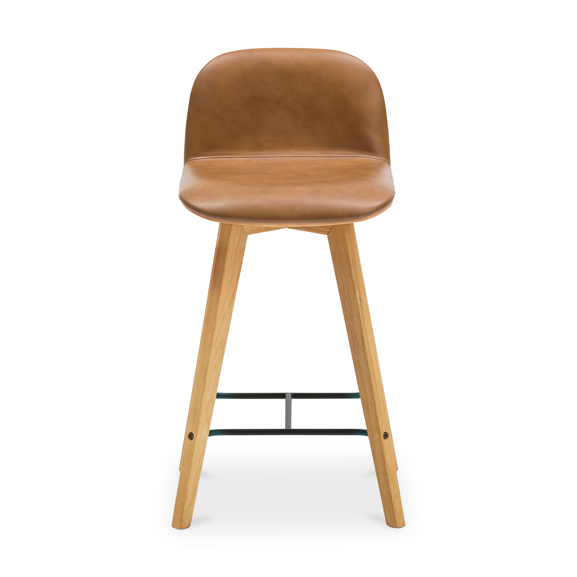 Napoli Leather Counter Stool by Moe's Home Collection