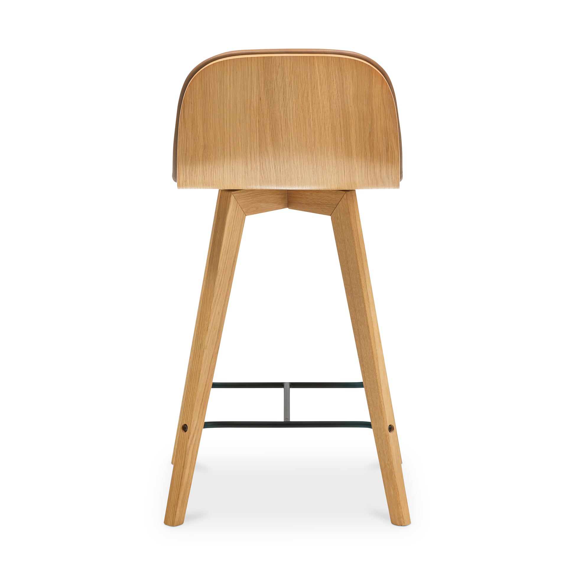 Napoli Leather Counter Stool by Moe's Home Collection - view 4