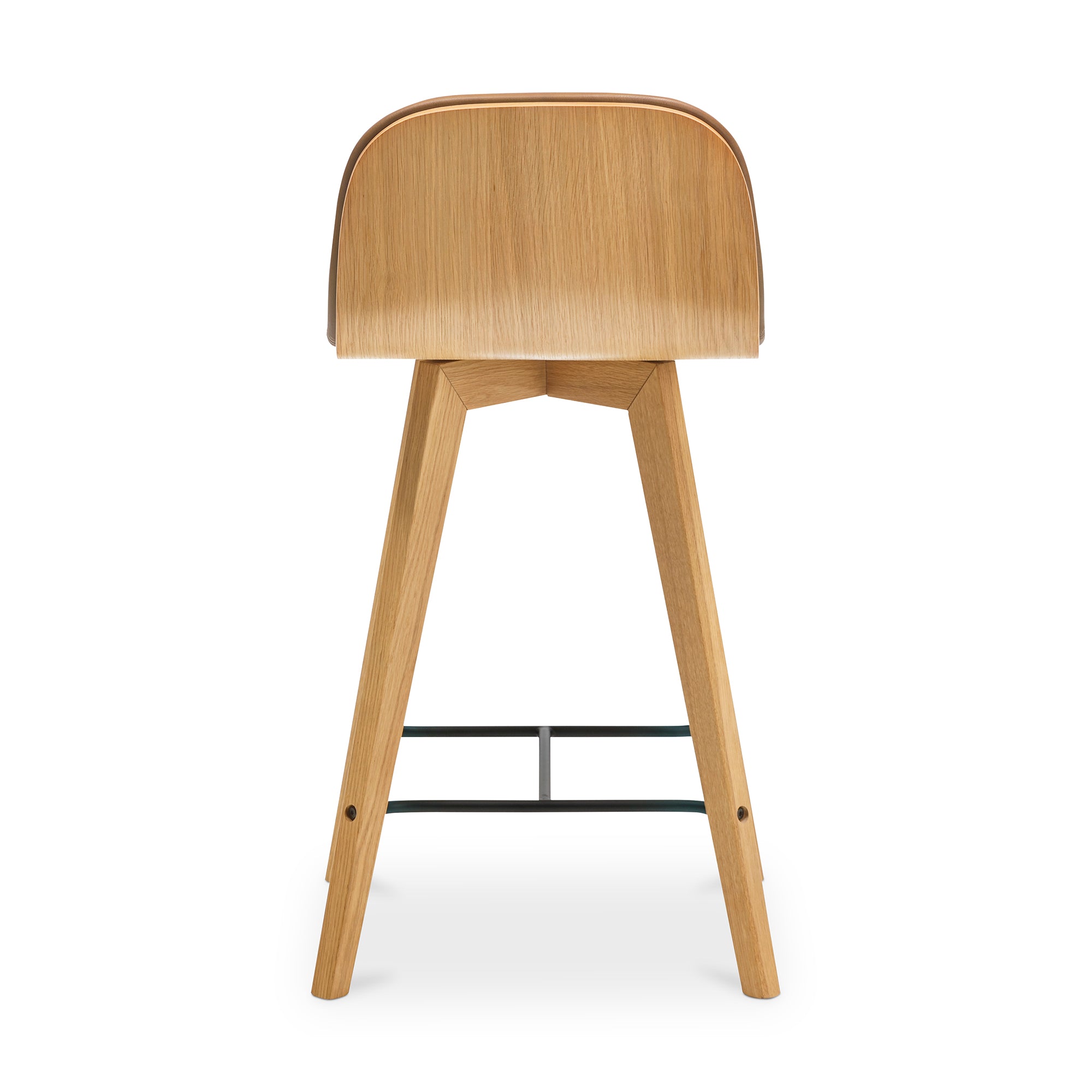 Napoli Leather Counter Stool by Moe's Home Collection - view 4