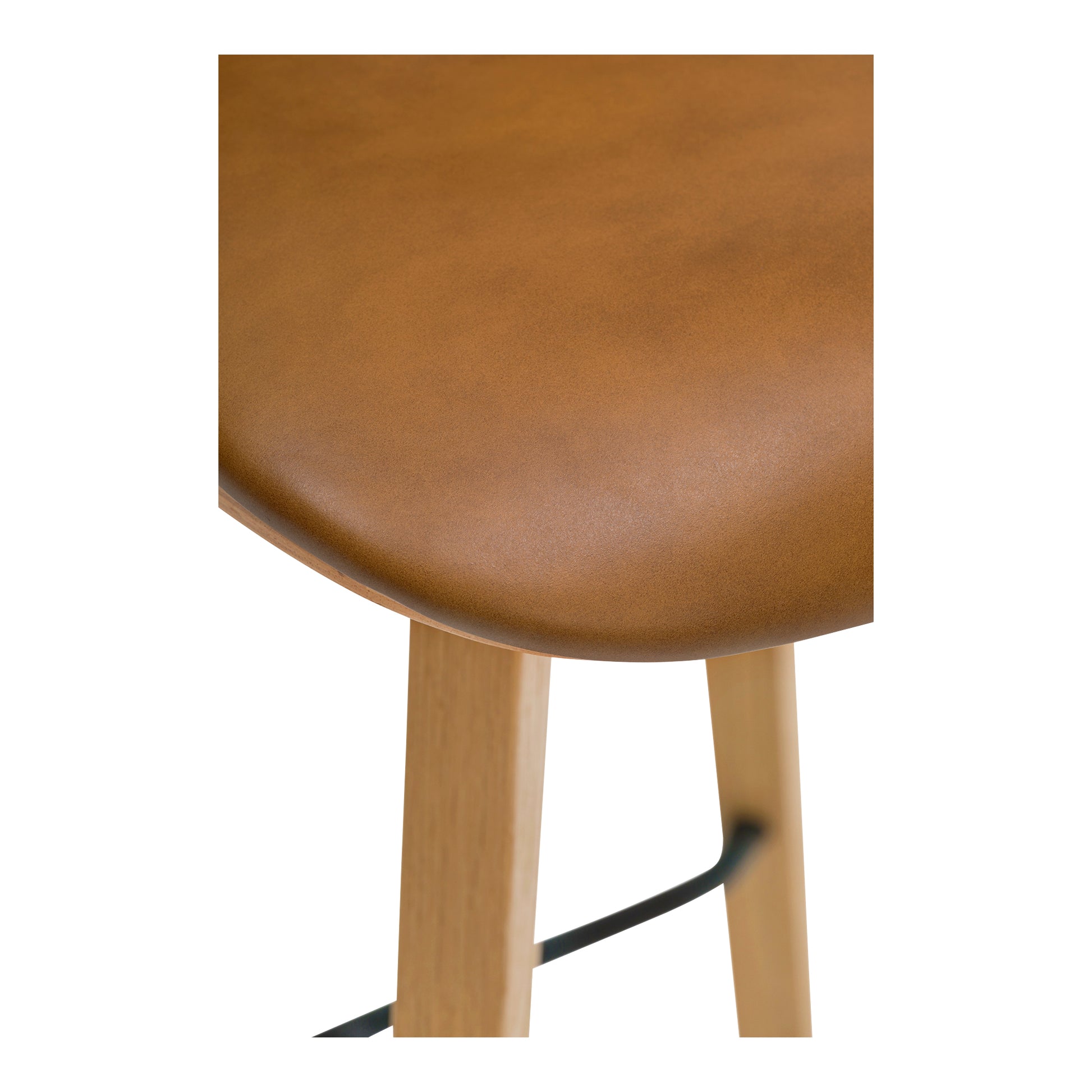 Napoli Leather Counter Stool by Moe's Home Collection - view 6