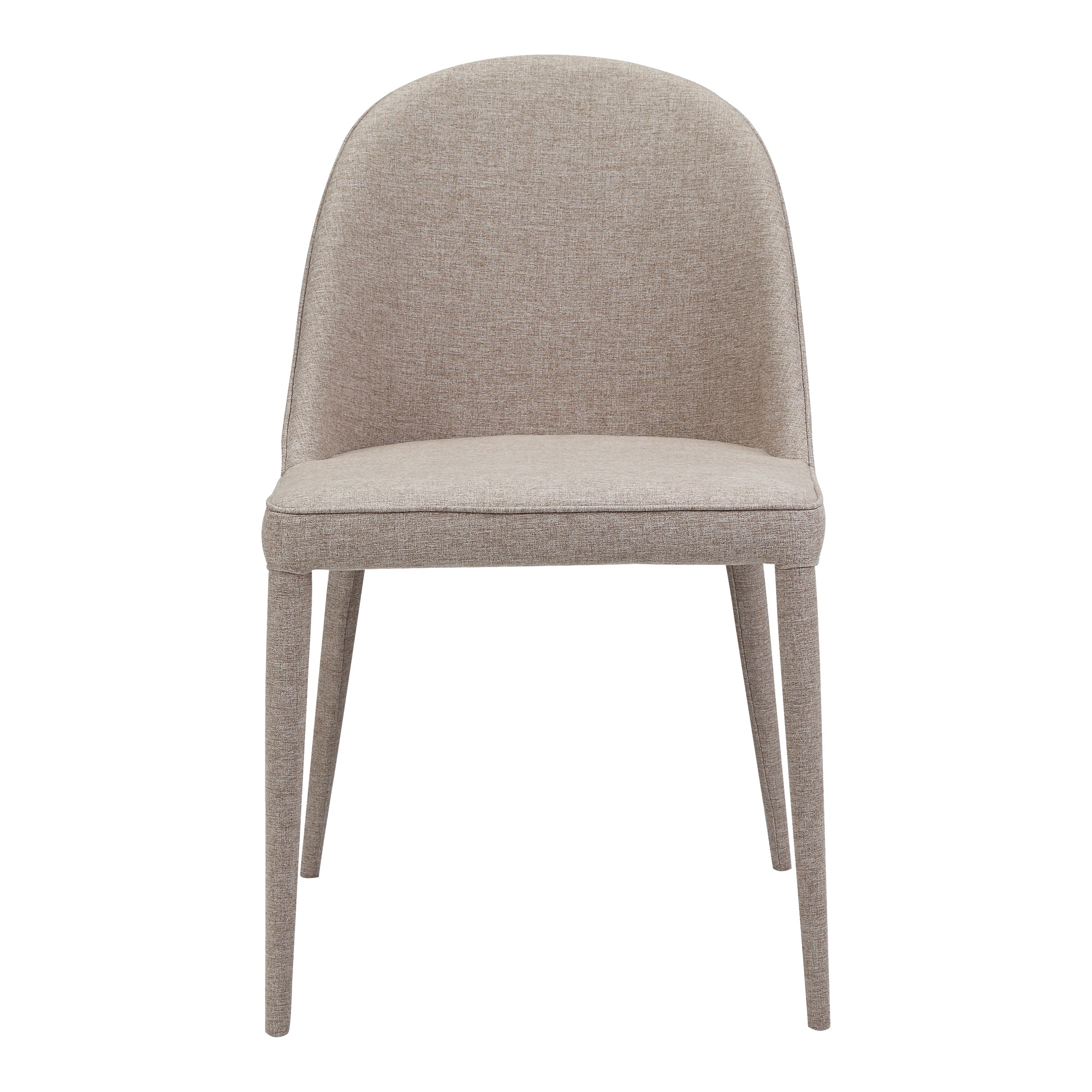 Burton Dining Chair Light Grey - Set Of Two by Moe's Home Collection - view 4