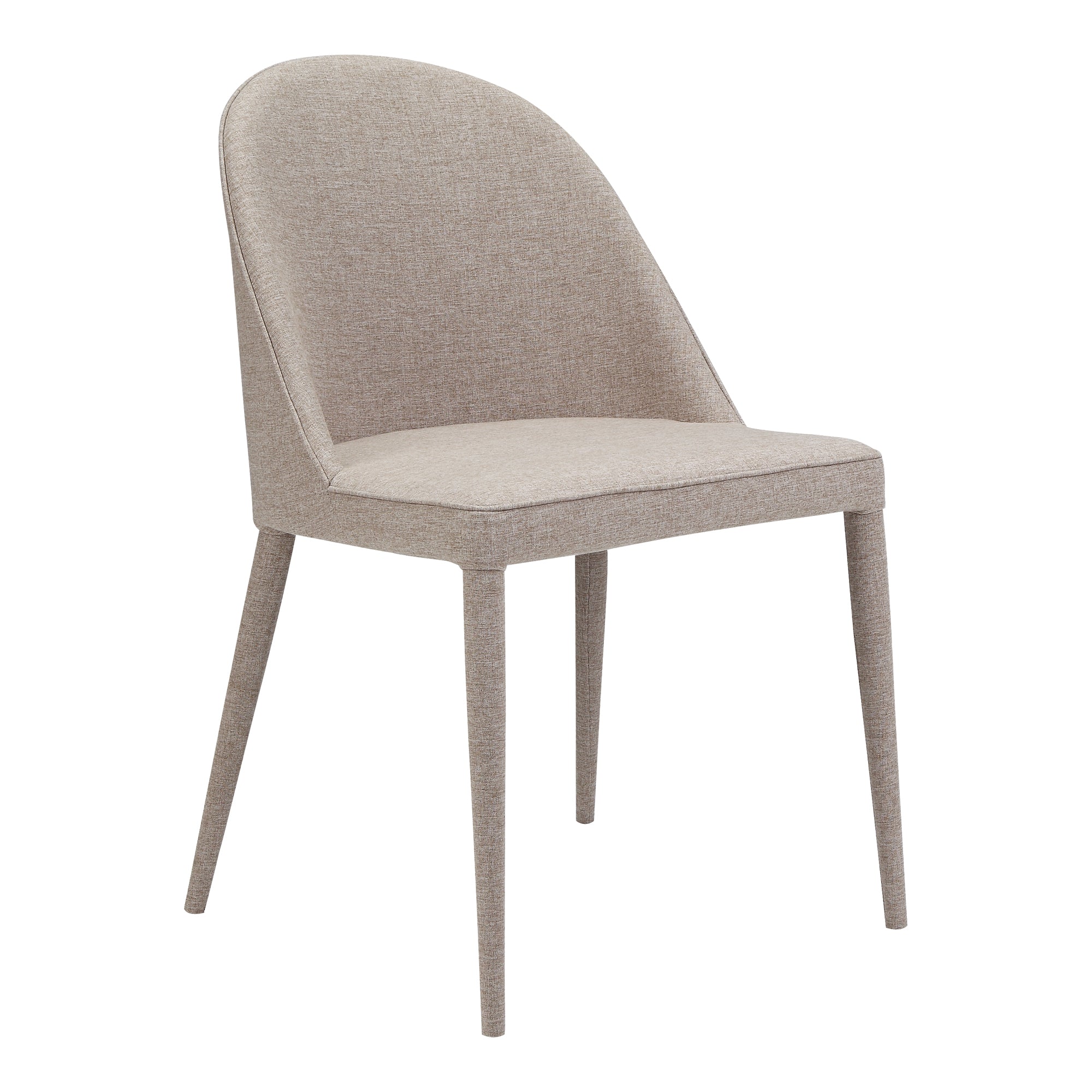 Burton Dining Chair Light Grey - Set Of Two by Moe's Home Collection - view 5