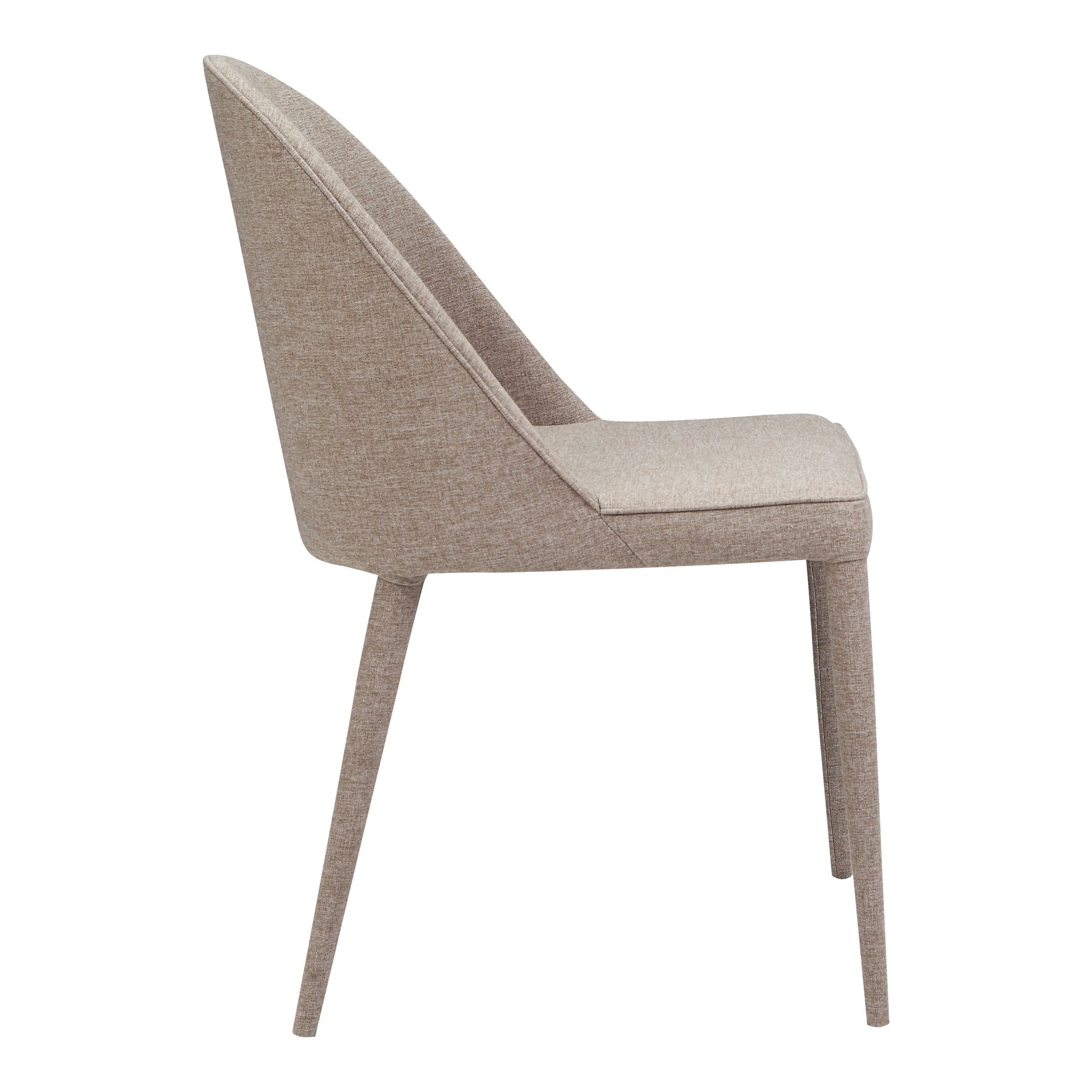Burton Dining Chair Light Grey - Set Of Two by Moe's Home Collection - view 6