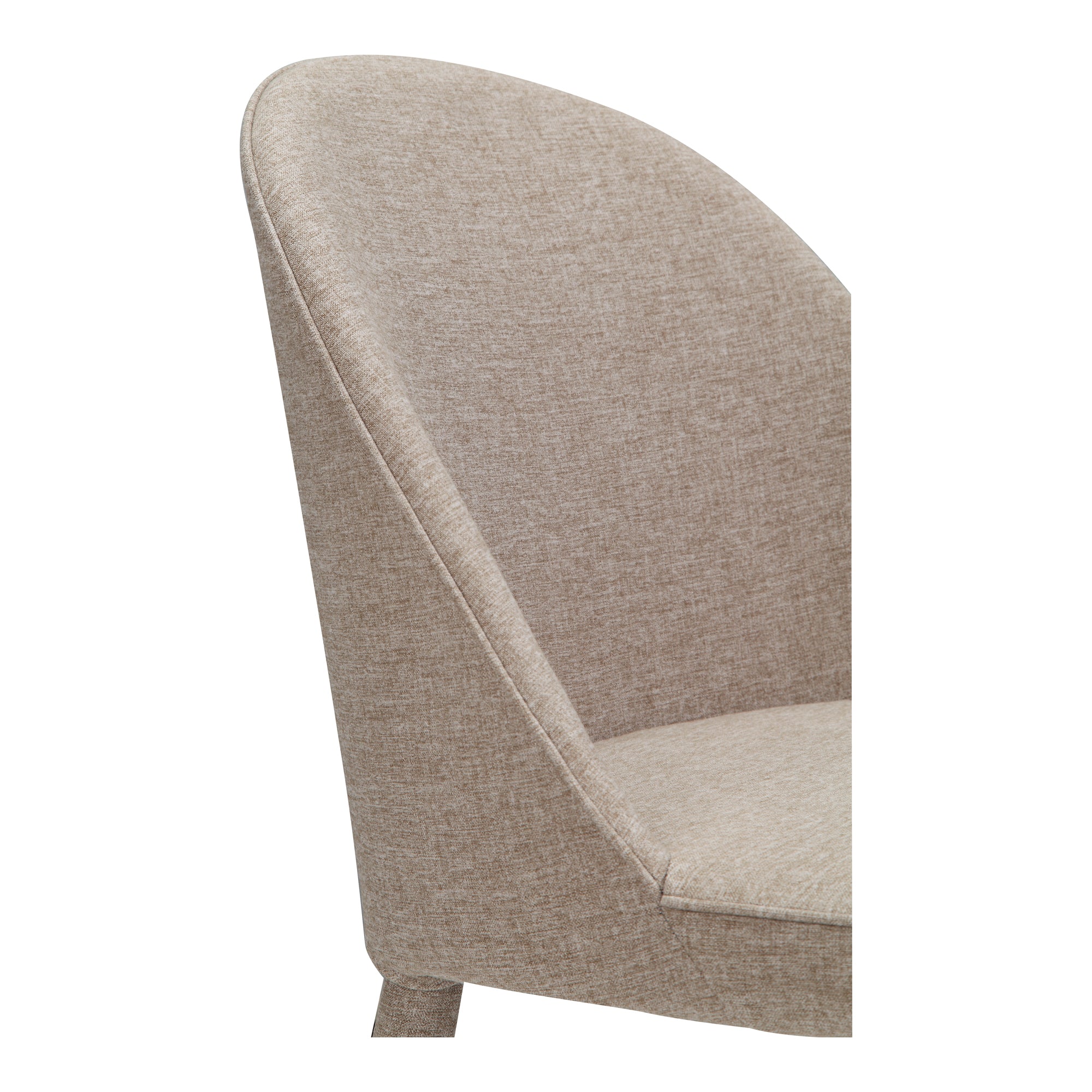 Burton Dining Chair Light Grey - Set Of Two by Moe's Home Collection - view 8