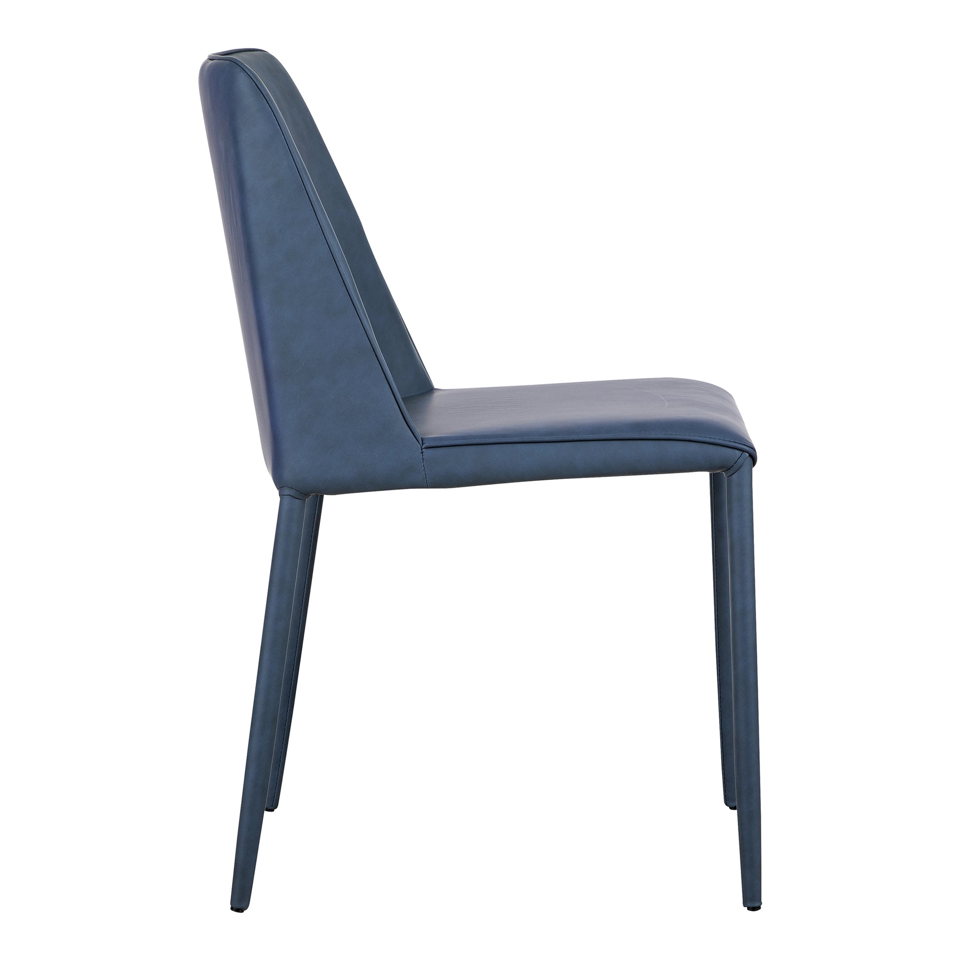 Nora Dining Chair Ocean Cavern Grey Vegan Leather - Set Of Two by Moe's Home Collection - view 6