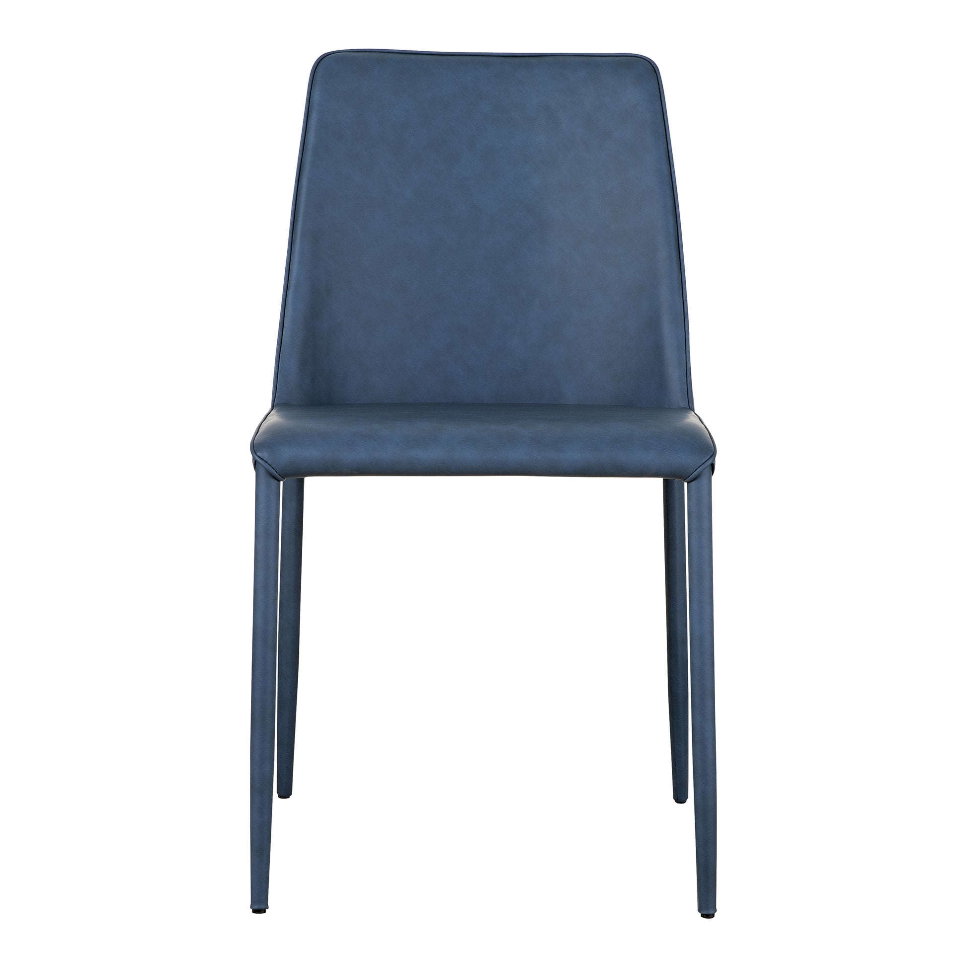 Nora Dining Chair Ocean Cavern Grey Vegan Leather - Set Of Two by Moe's Home Collection - view 4