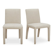 Monte Dining Chair Beige - Set Of Two by Moe's Home Collection