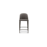Burton Counter Stool Grey Vegan Leather by Moe's Home Collection