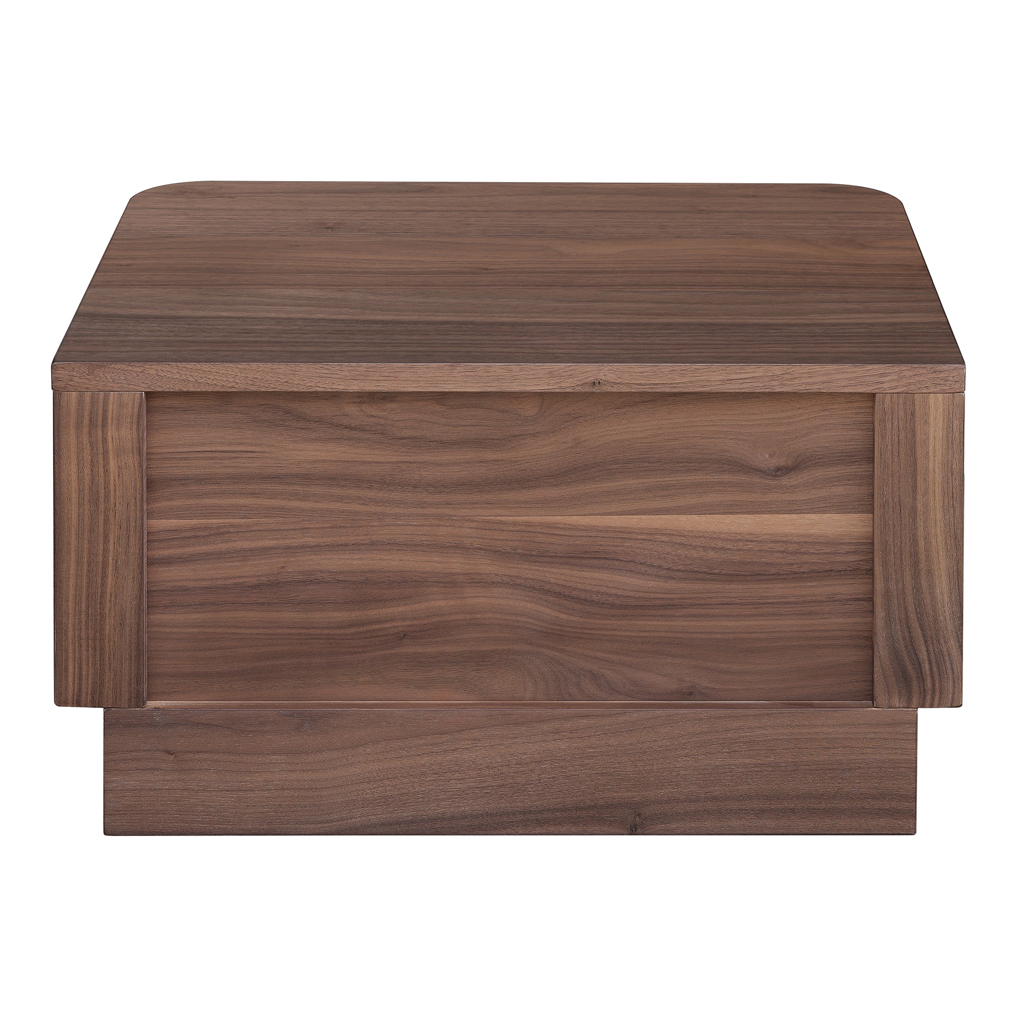 Round Off Small Nightstand Walnut by Moe's Home Collection - view 5