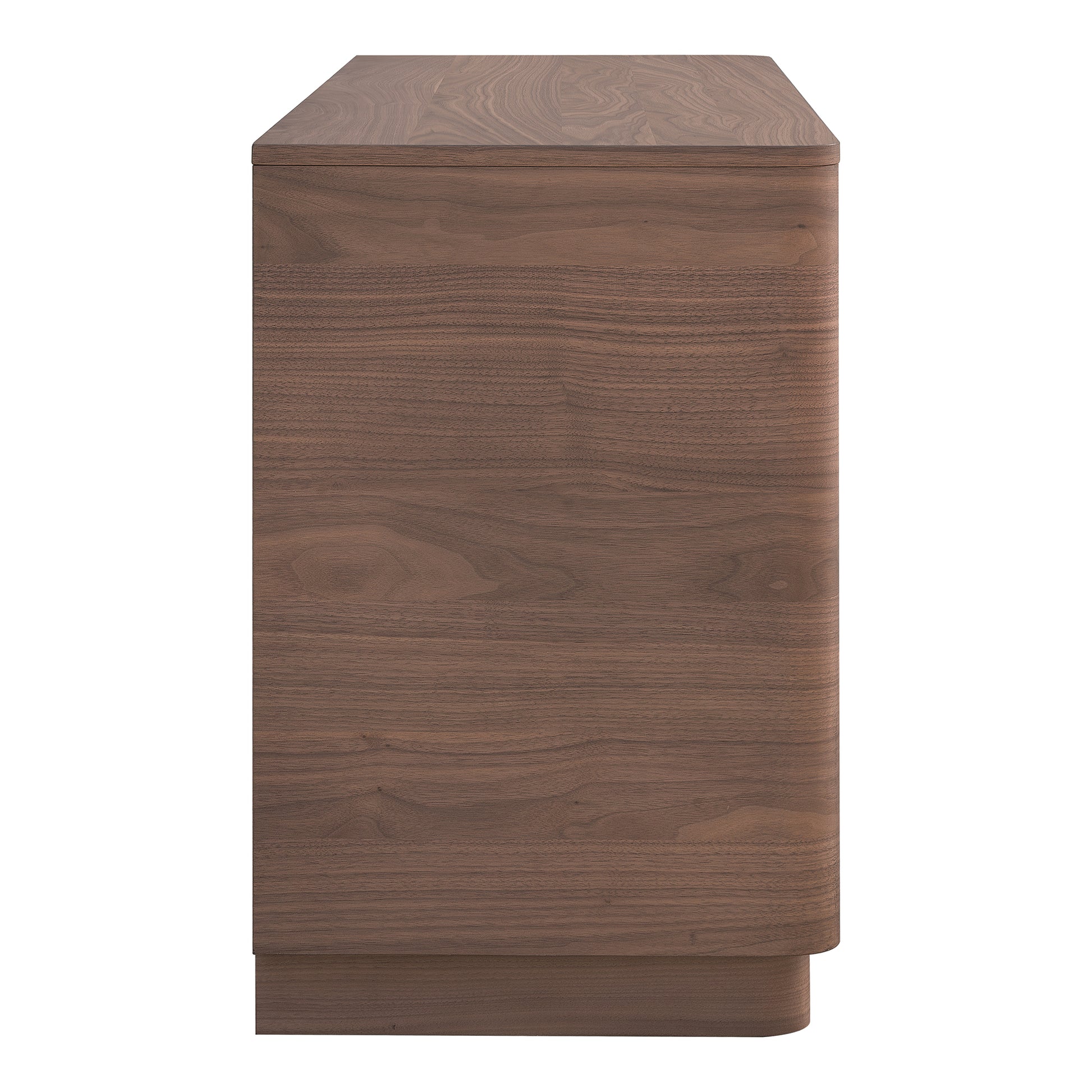 Round Off Dresser Walnut Brown by Moe's Home Collection - view 4