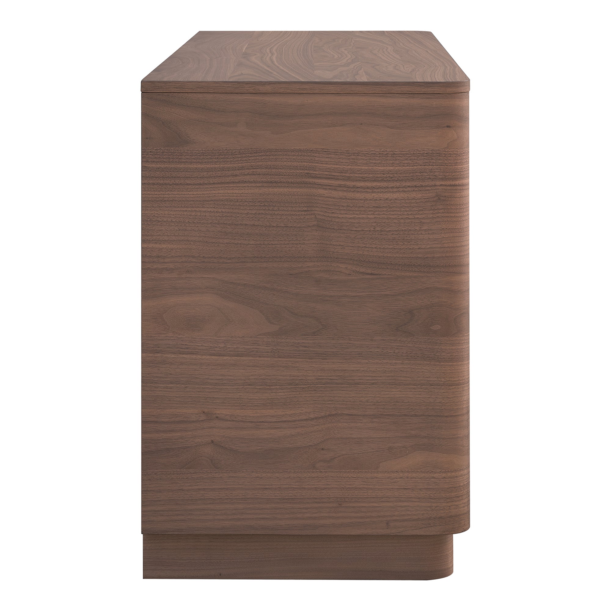 Round Off Dresser Walnut Brown by Moe's Home Collection - view 4