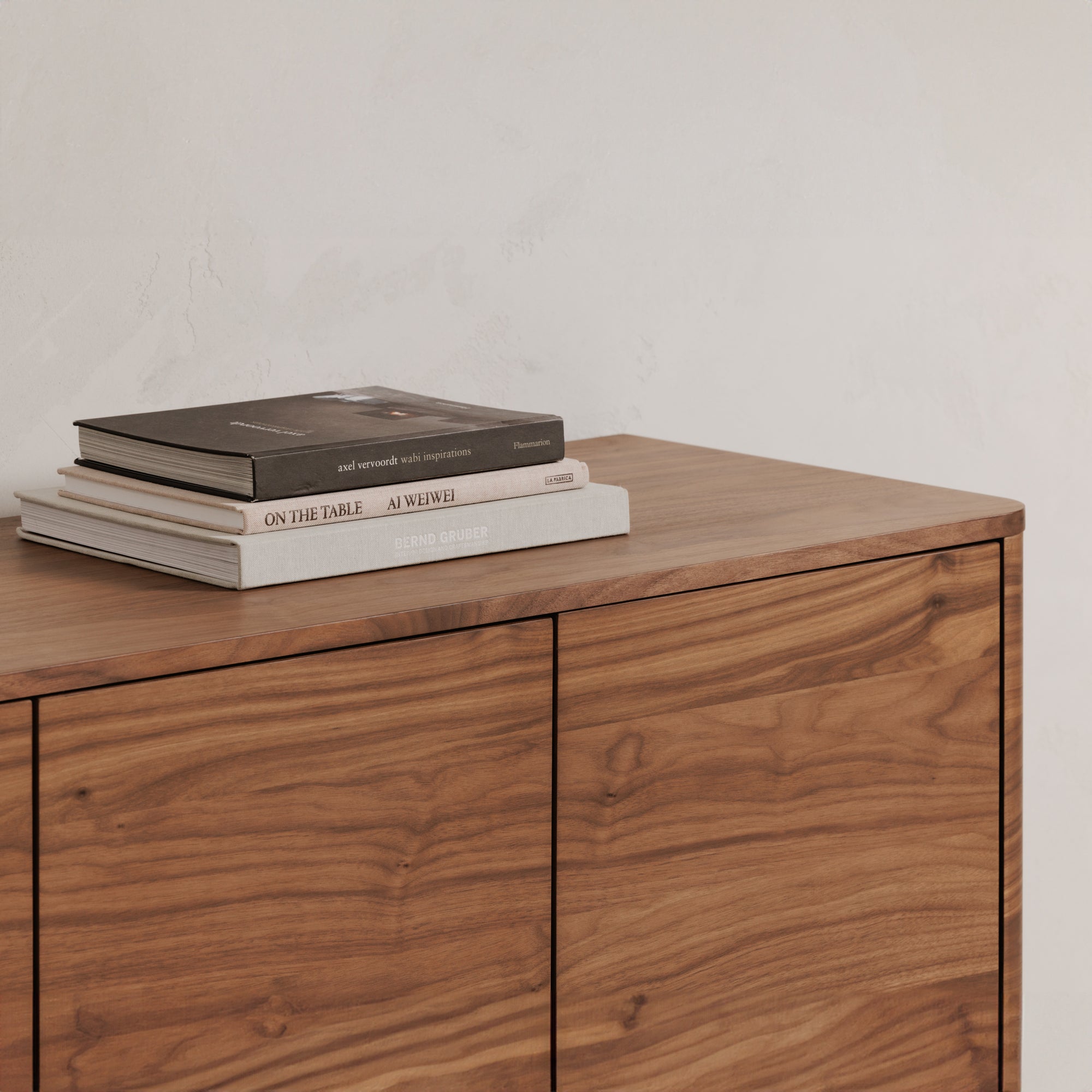 Round Off Sideboard Walnut Brown by Moe's Home Collection - view 3