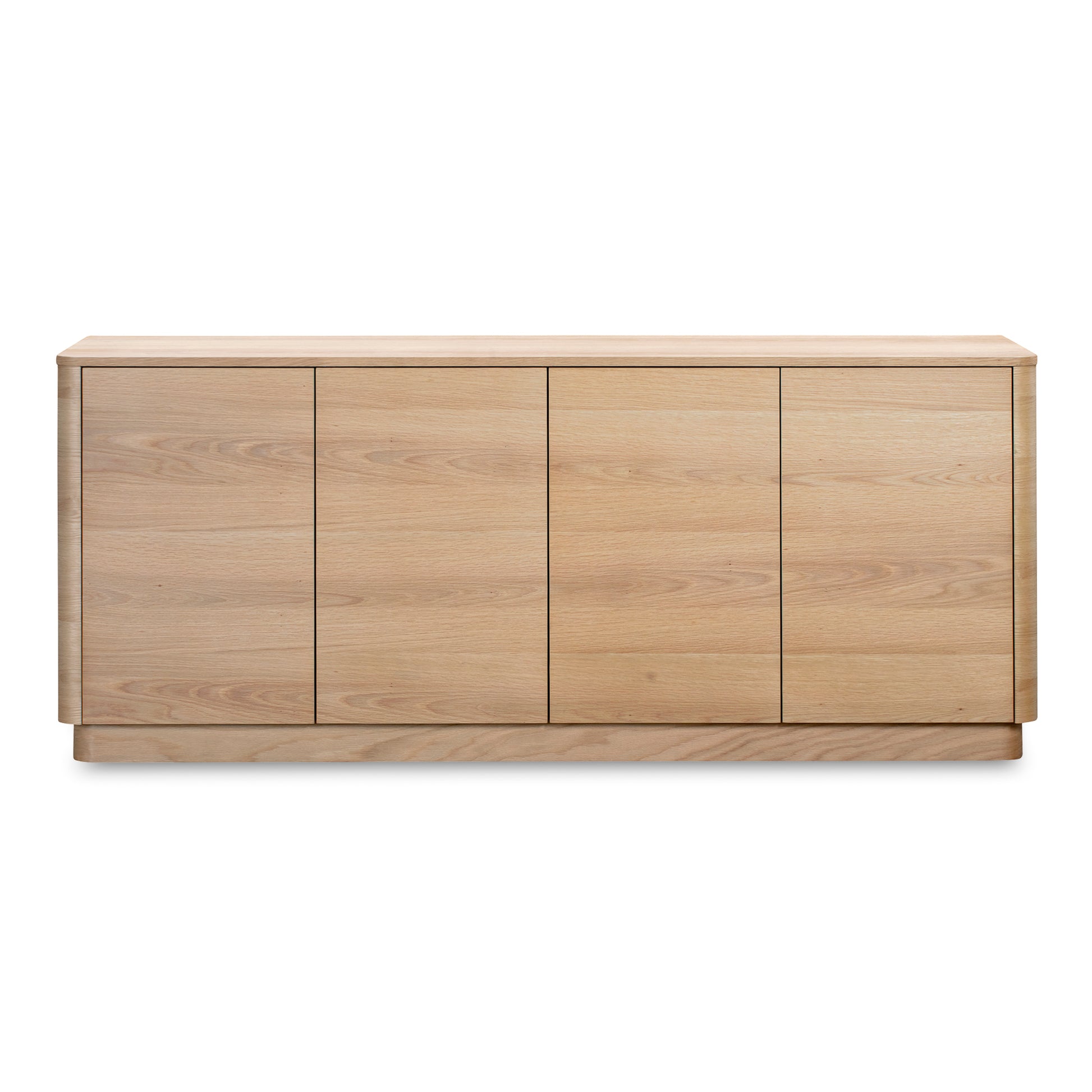 Round Off Sideboard Natural Oak by Moe's Home Collection