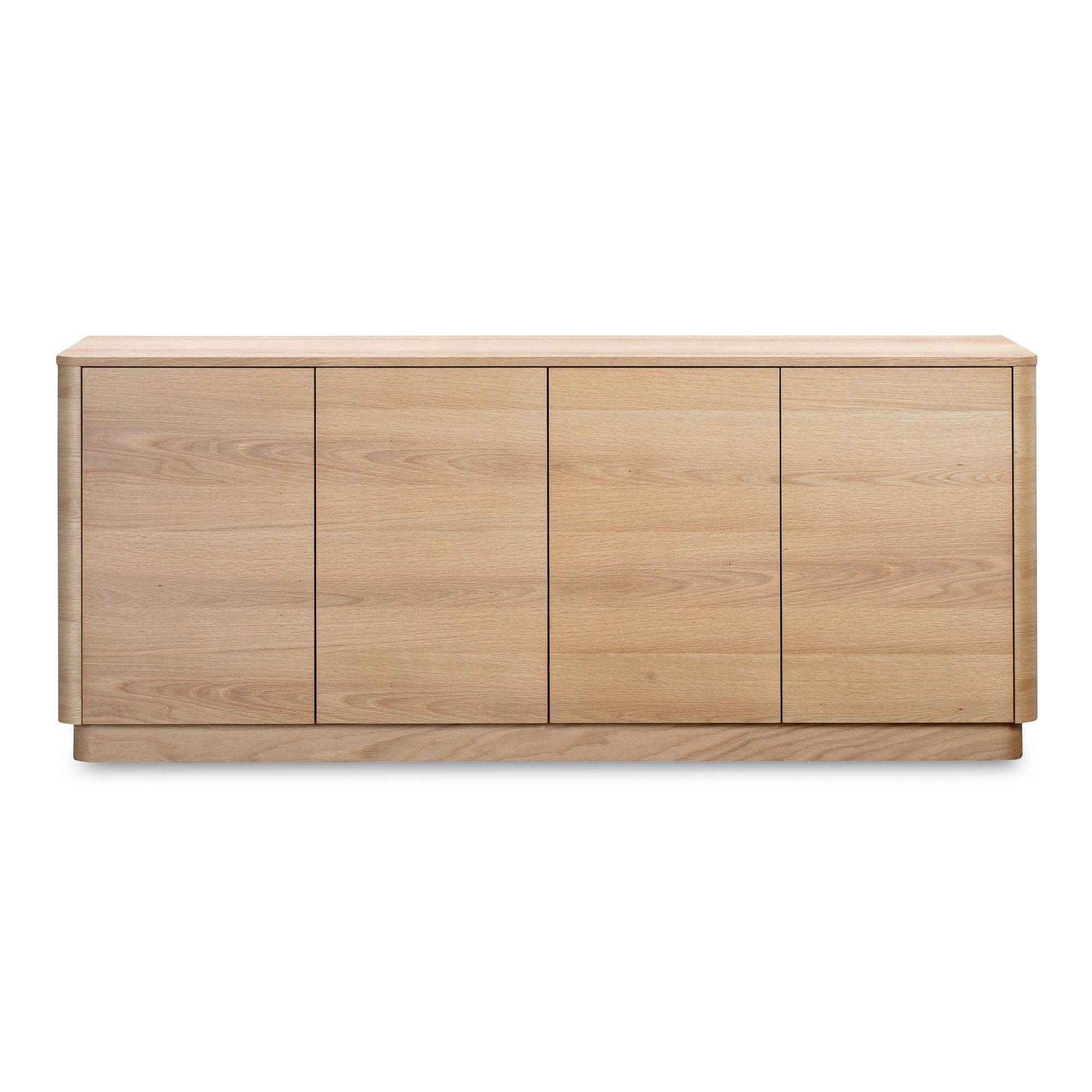 Round Off Sideboard Natural Oak by Moe's Home Collection