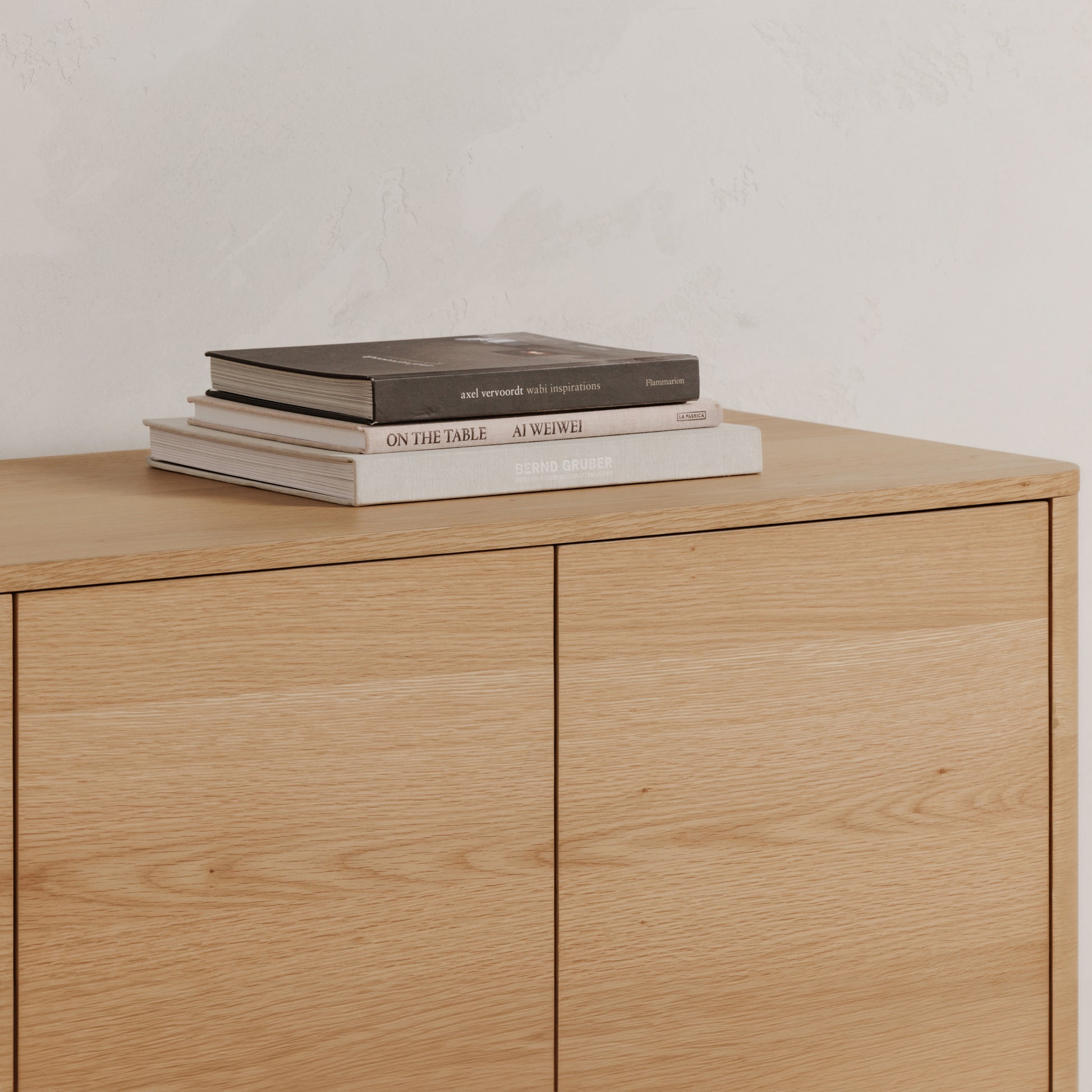 Round Off Sideboard Natural Oak by Moe's Home Collection - view 3