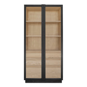 Charlotte Tall Cabinet Black by Moe's Home Collection